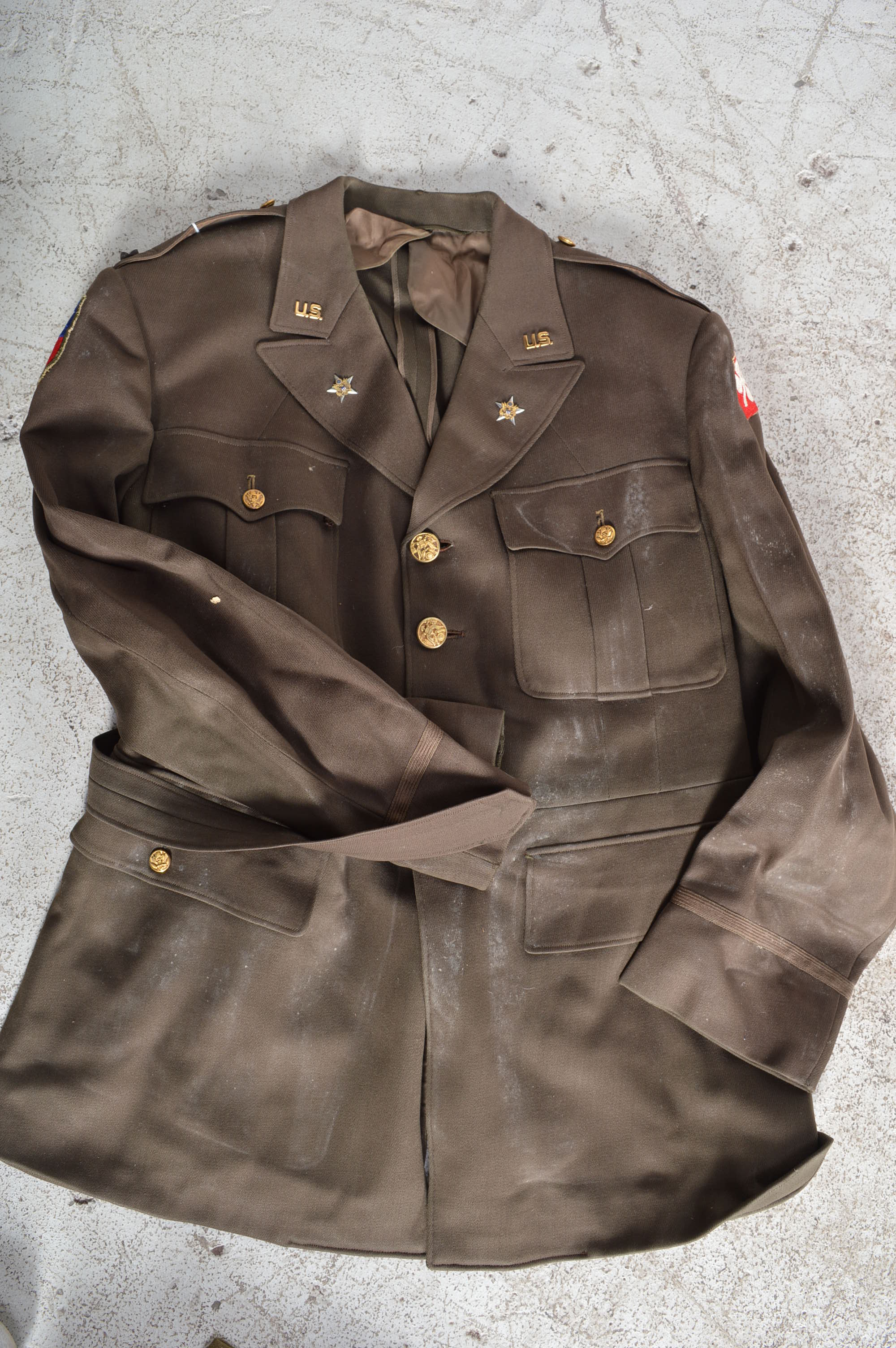 Assortment of Vintage US Military Uniforms