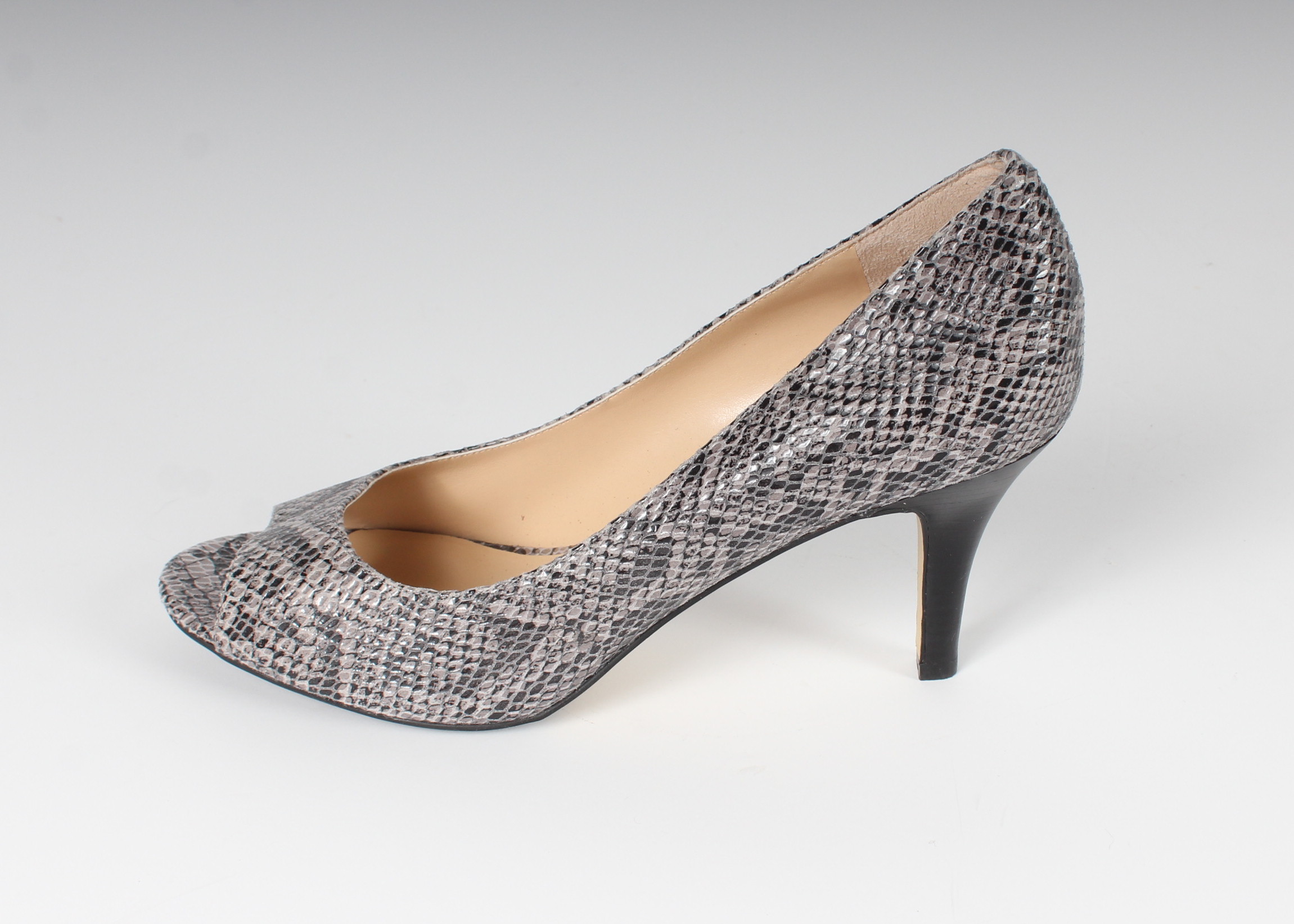 Cole Haan Peep Toe Pumps With J. Renee Slingbacks