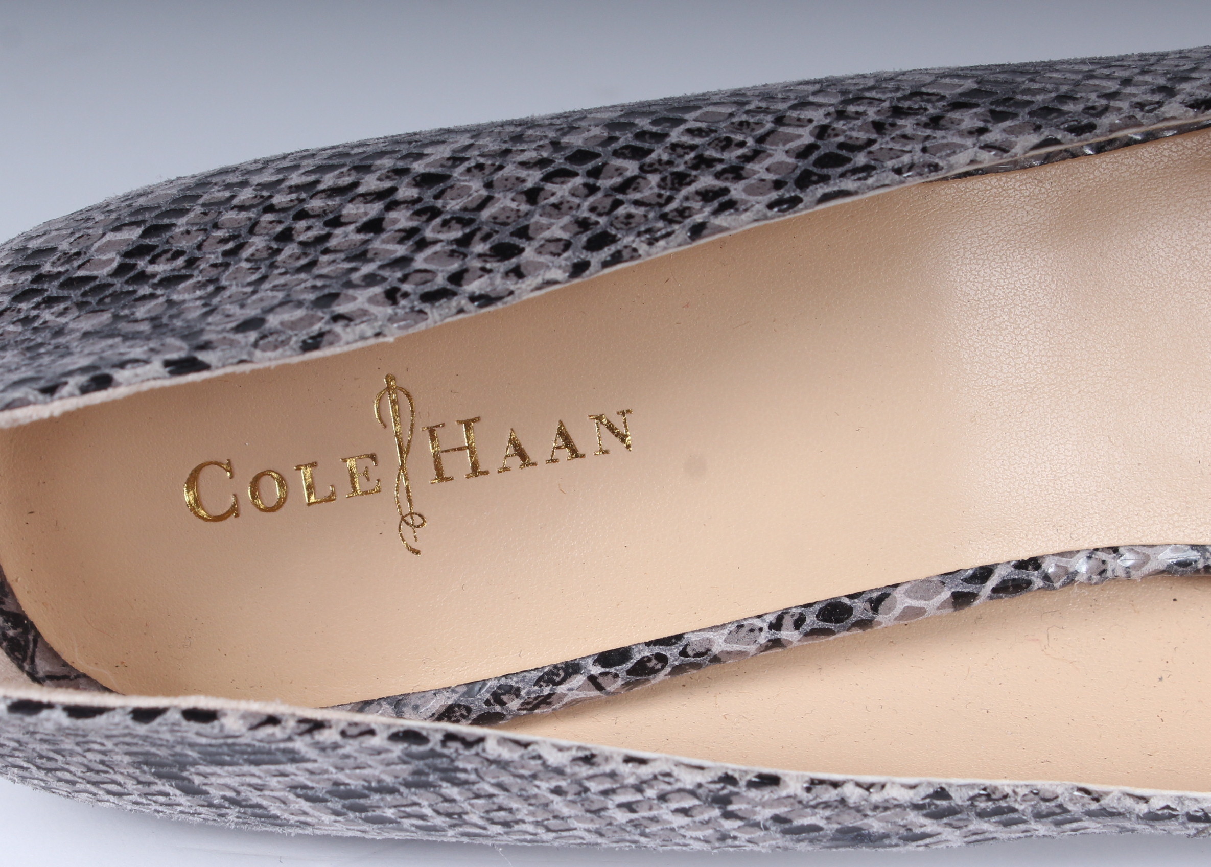 Cole Haan Peep Toe Pumps With J. Renee Slingbacks