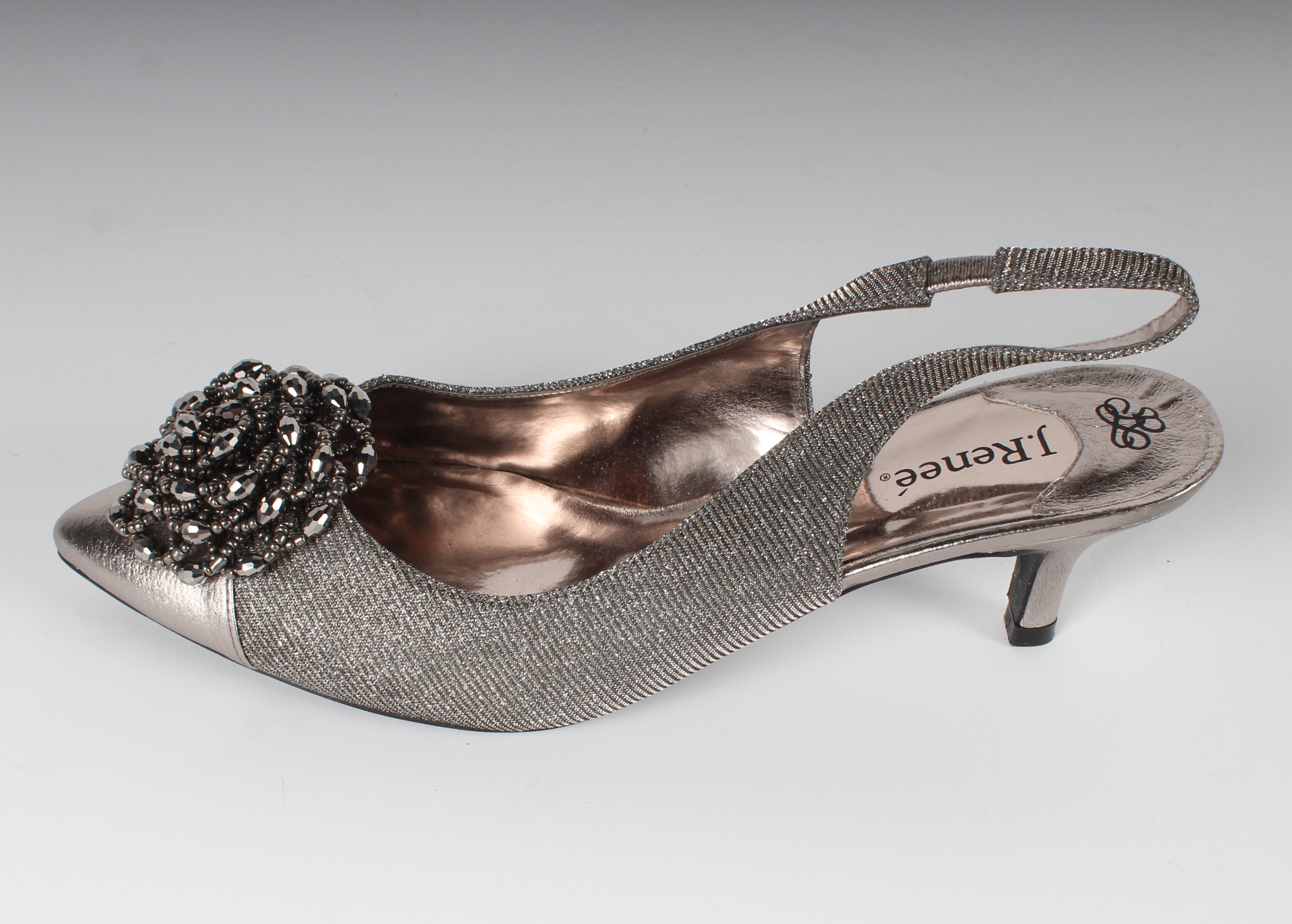 Cole Haan Peep Toe Pumps With J. Renee Slingbacks