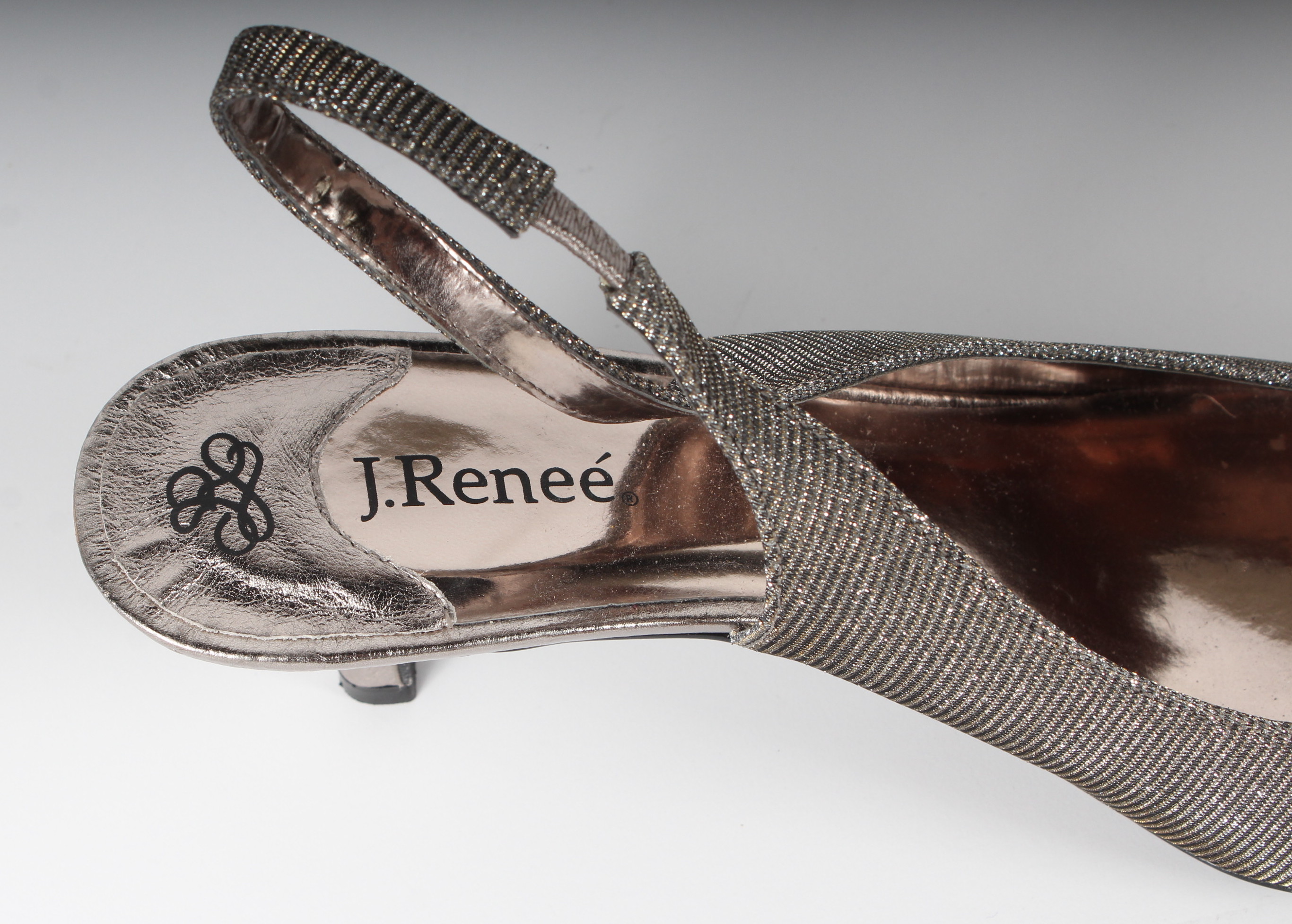 Cole Haan Peep Toe Pumps With J. Renee Slingbacks