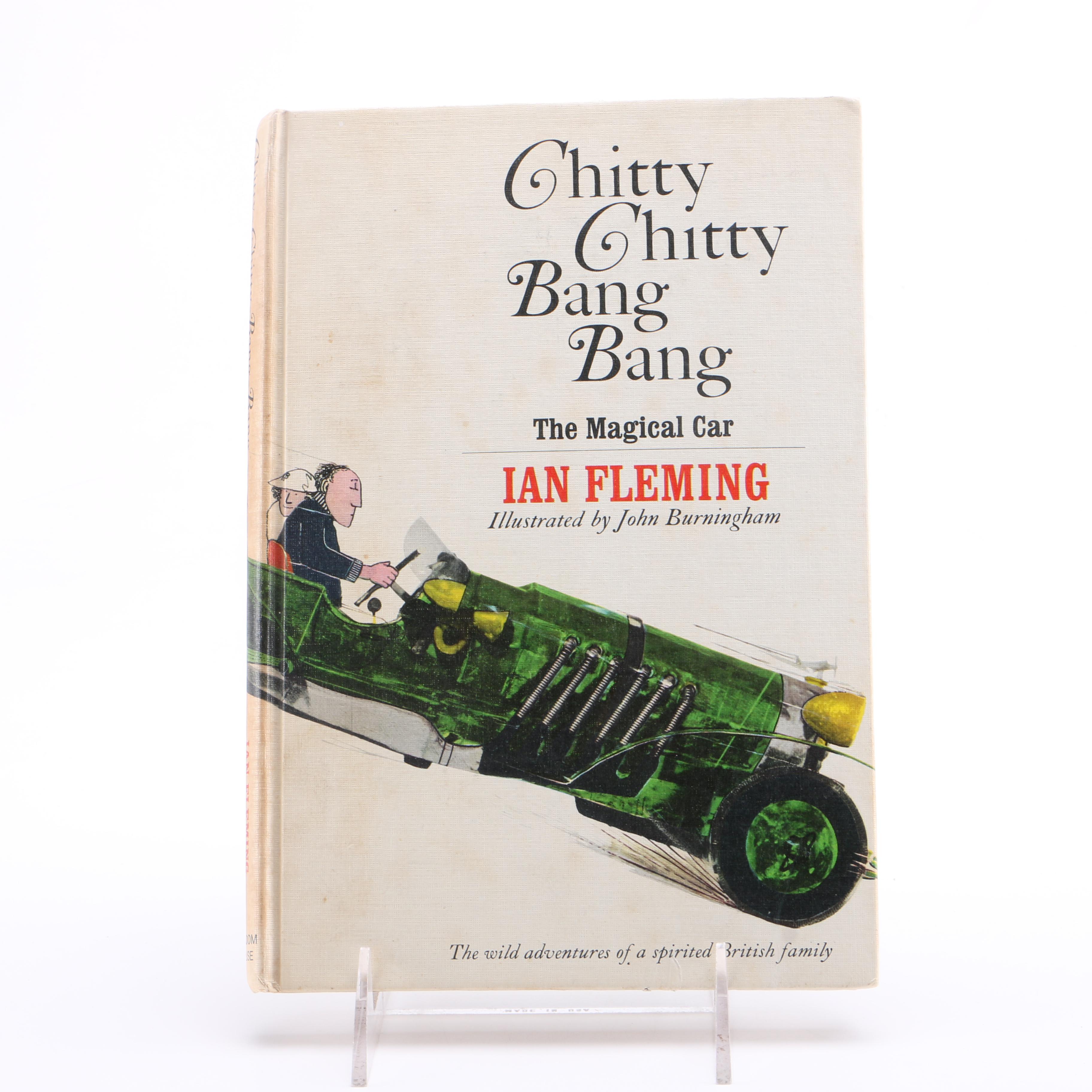 1960s Weekly Reader Children's Book Club Edition "Chitty Chitty Bang Bang: The Magical Car" by Ian Fleming