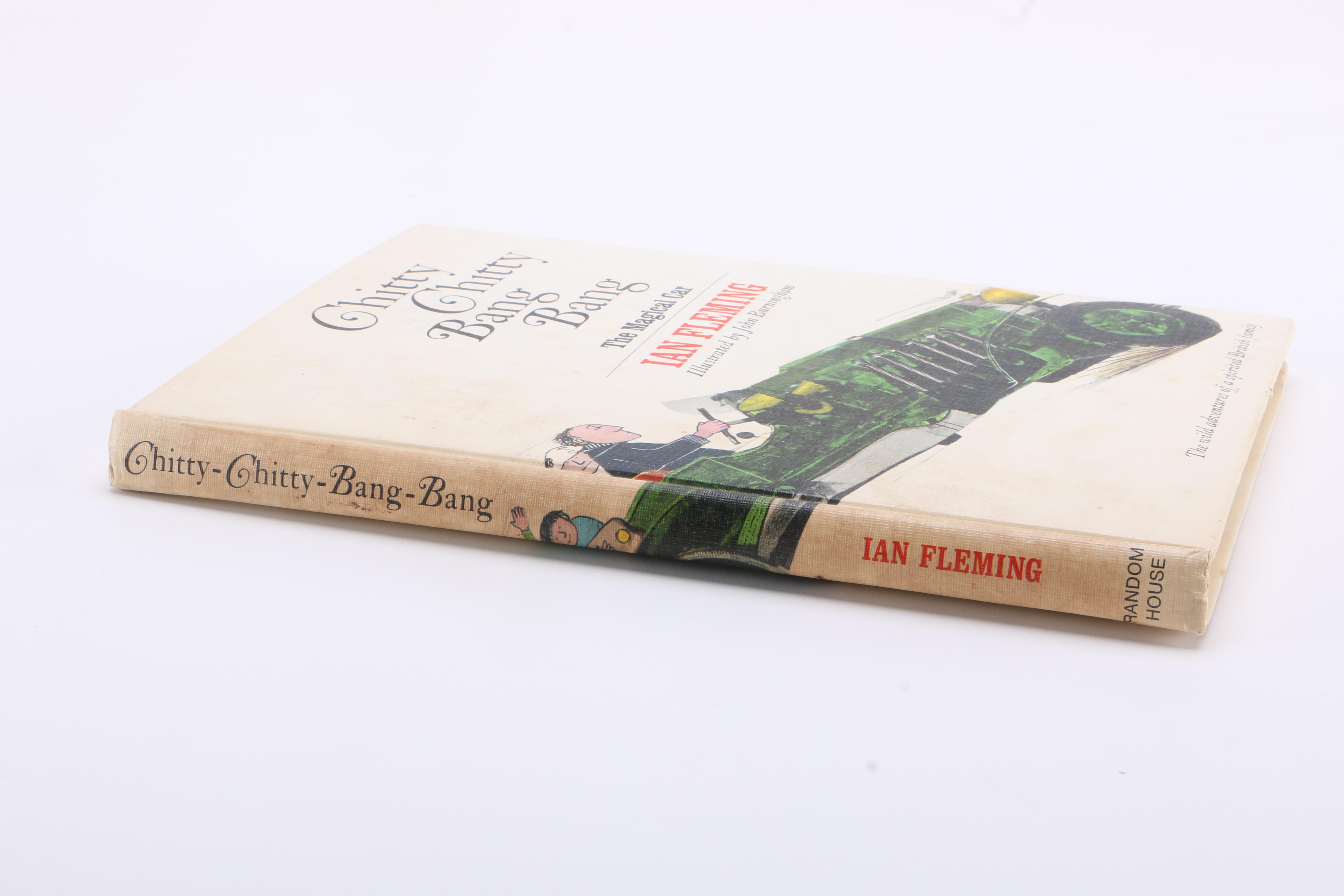 1960s Weekly Reader Children's Book Club Edition "Chitty Chitty Bang Bang: The Magical Car" by Ian Fleming