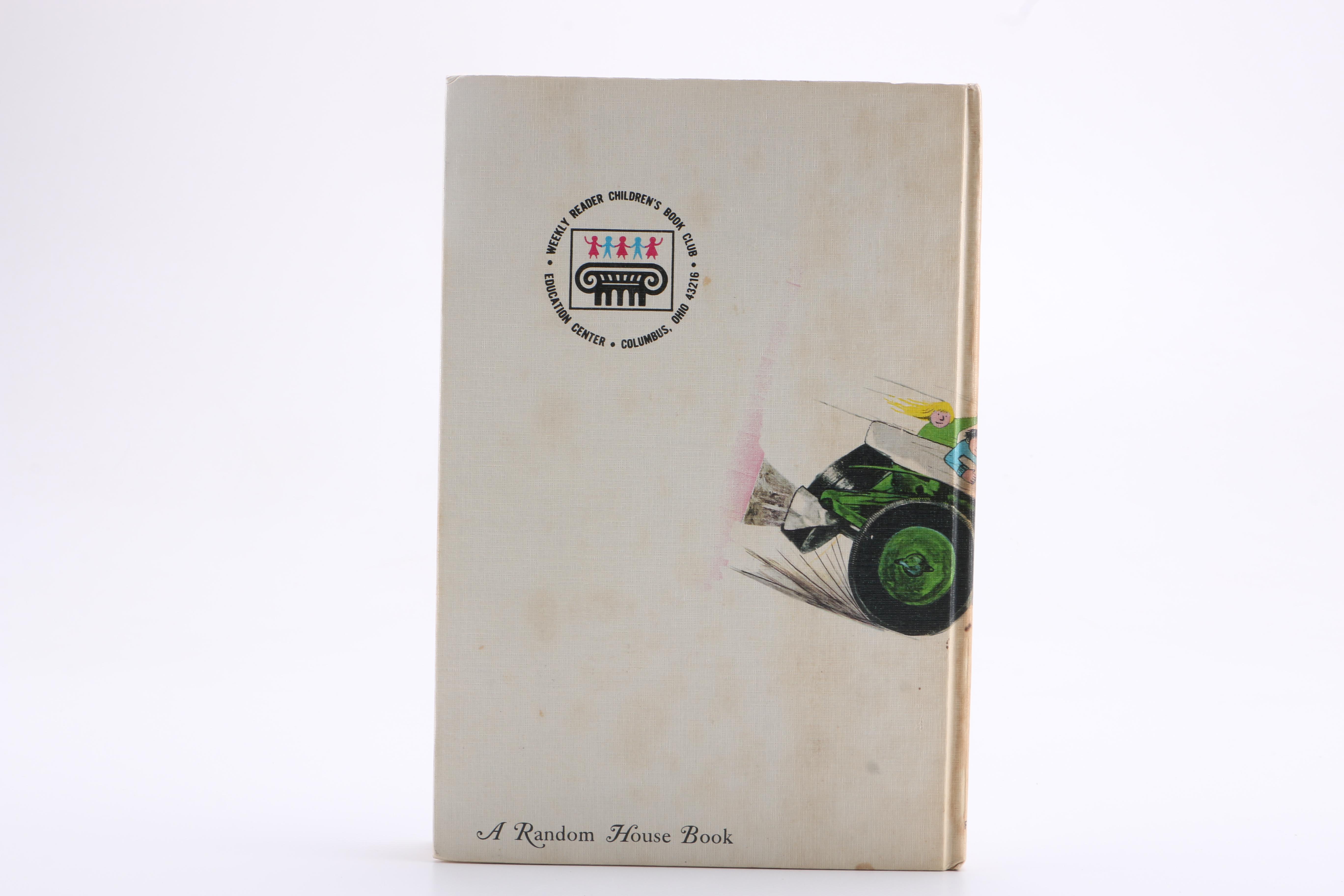 1960s Weekly Reader Children's Book Club Edition "Chitty Chitty Bang Bang: The Magical Car" by Ian Fleming