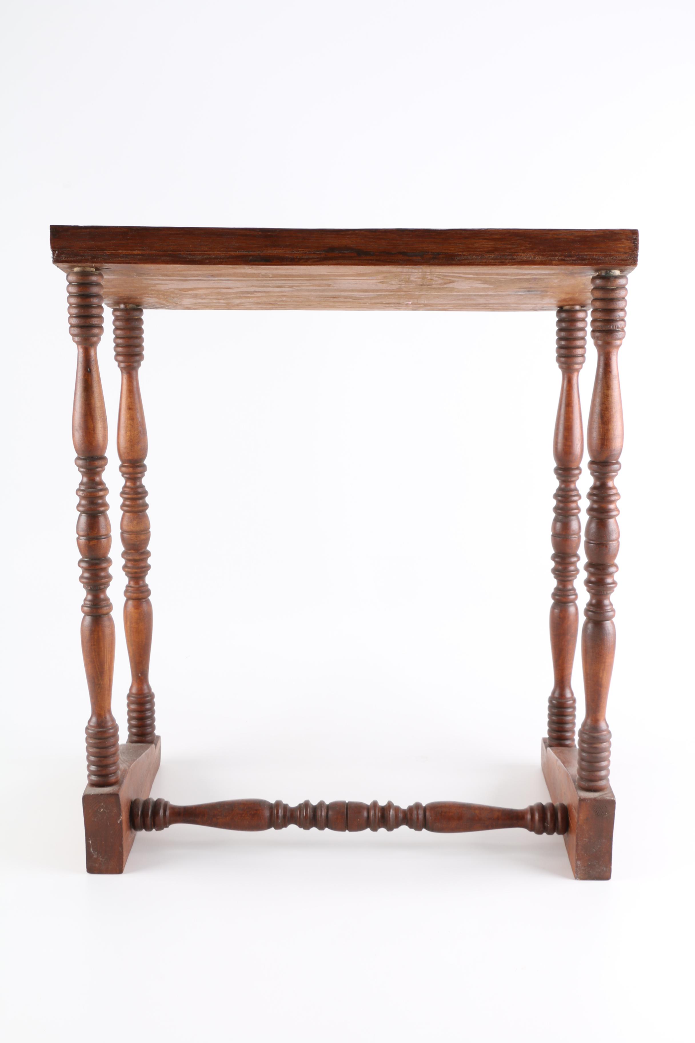 Vintage Wooden Accent Table