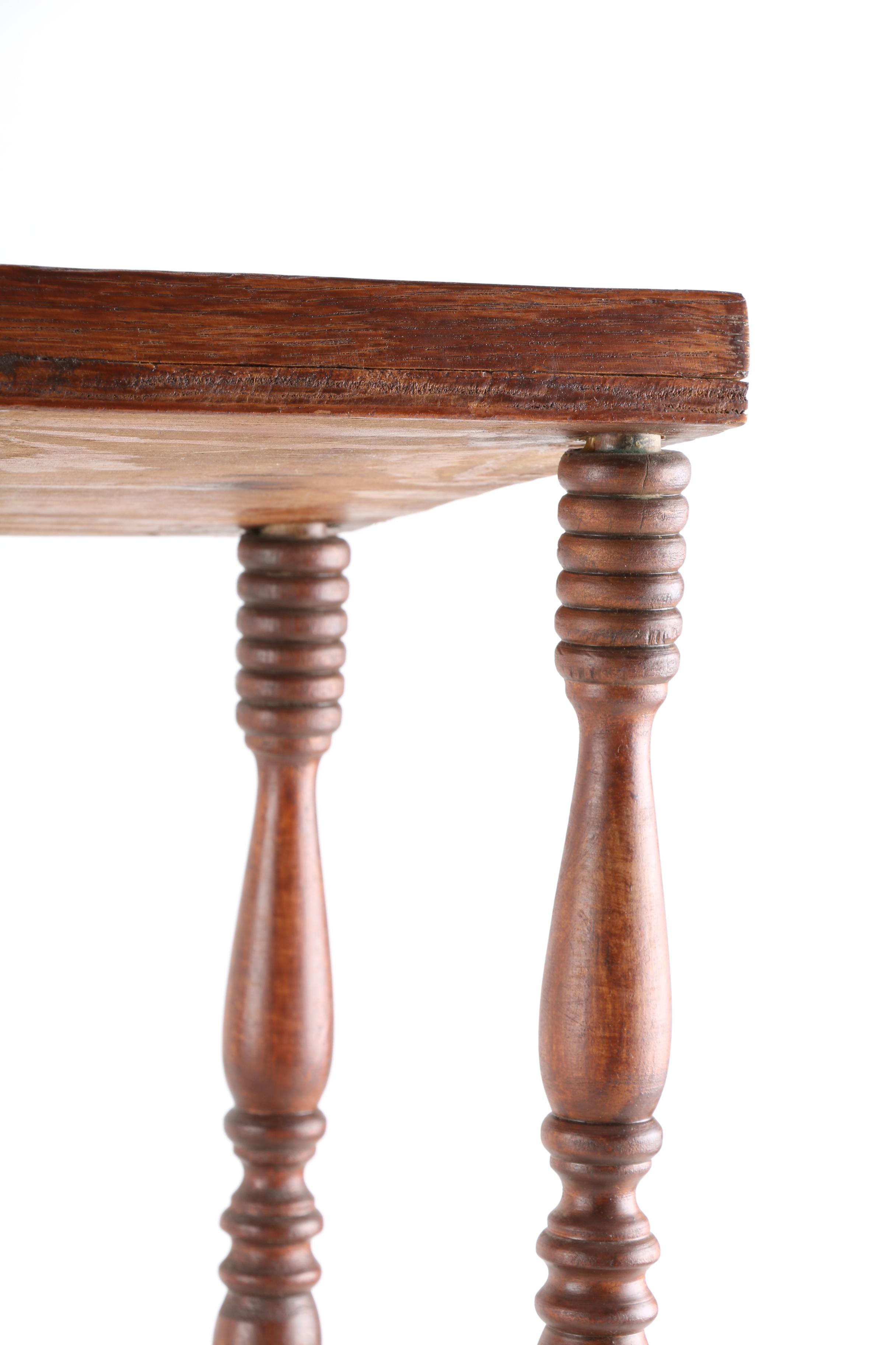 Vintage Wooden Accent Table