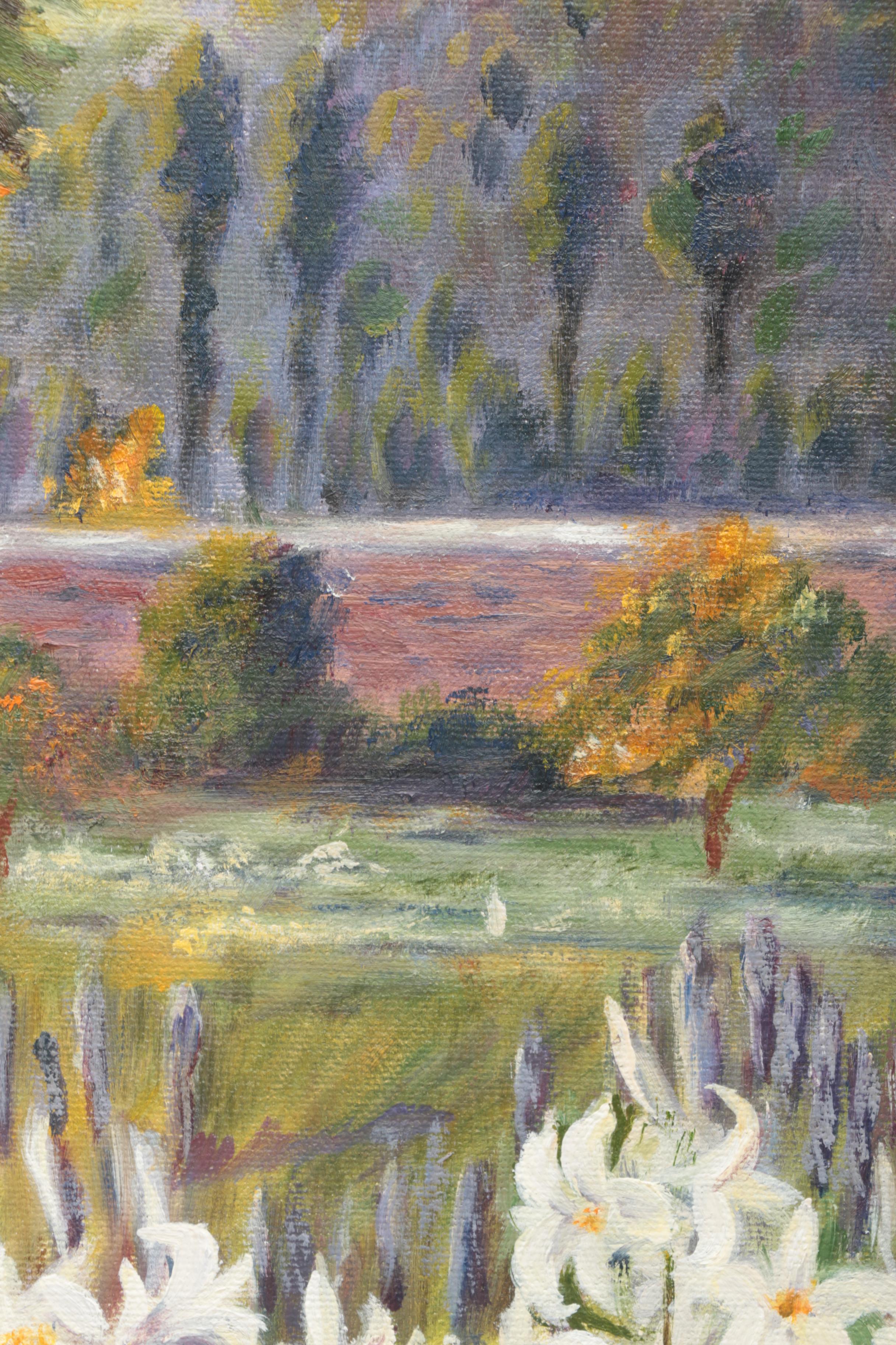 1982 Leonida Ivanetich Acrylic on Canvas Copy Painting After William De Leftwich Dodge's "The Novice"