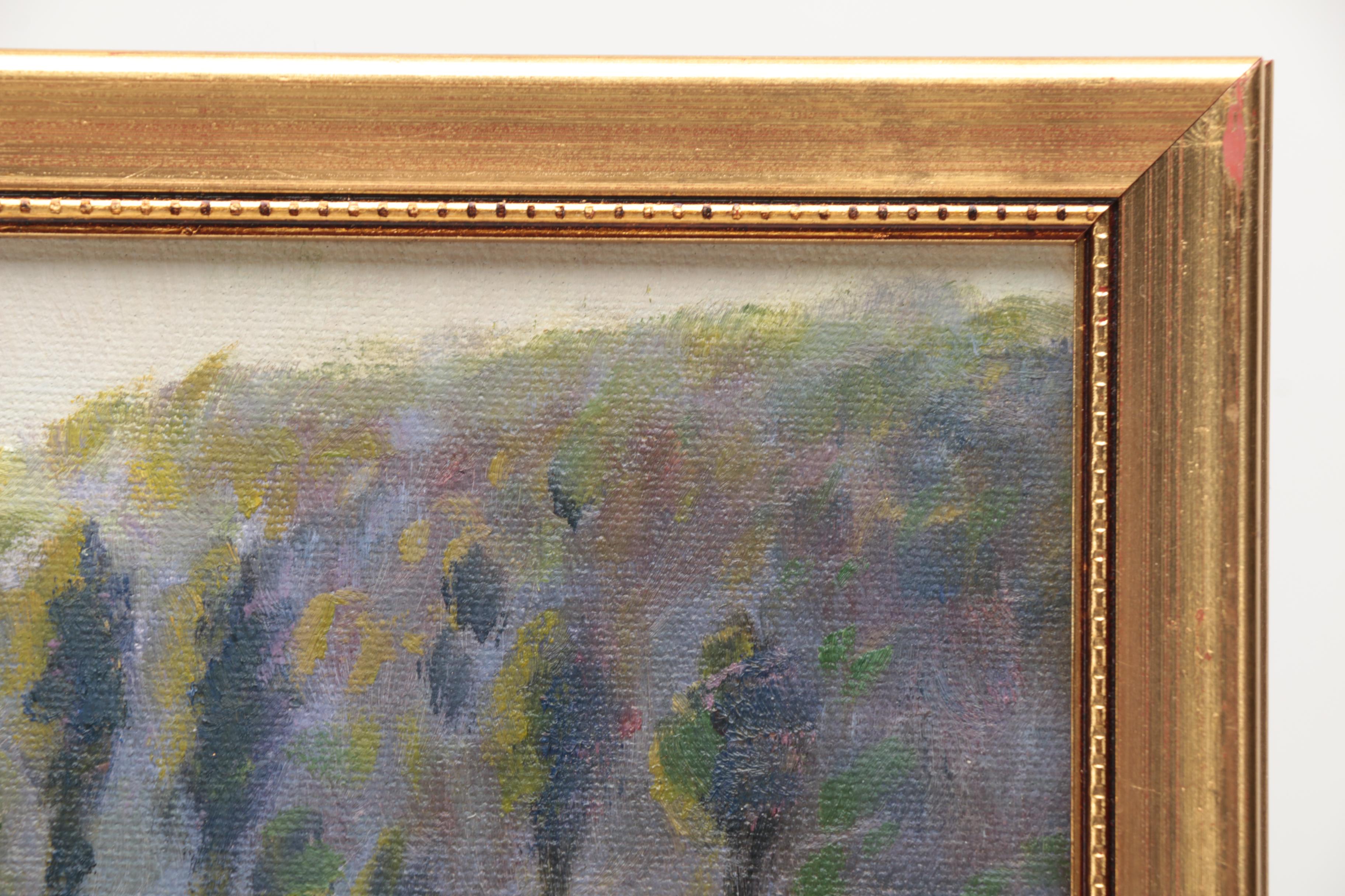 1982 Leonida Ivanetich Acrylic on Canvas Copy Painting After William De Leftwich Dodge's "The Novice"