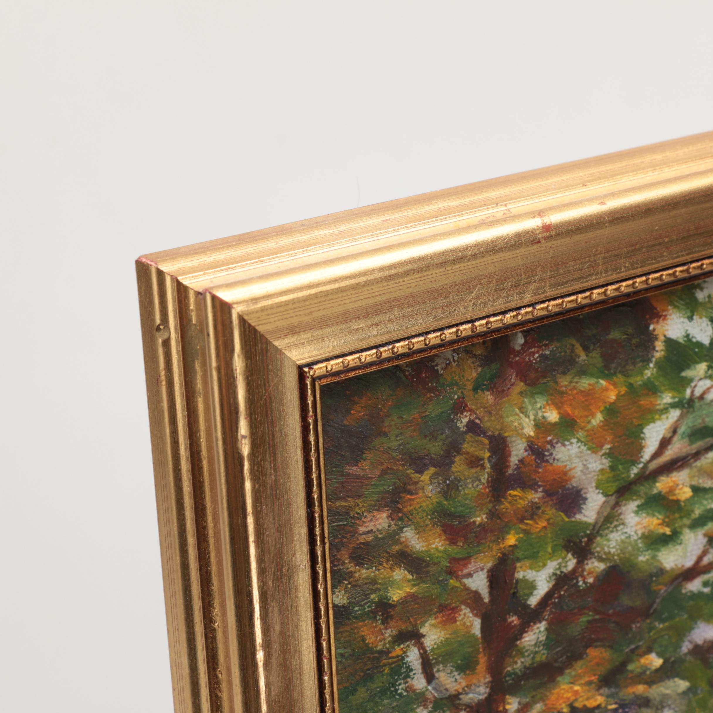 1982 Leonida Ivanetich Acrylic on Canvas Copy Painting After William De Leftwich Dodge's "The Novice"