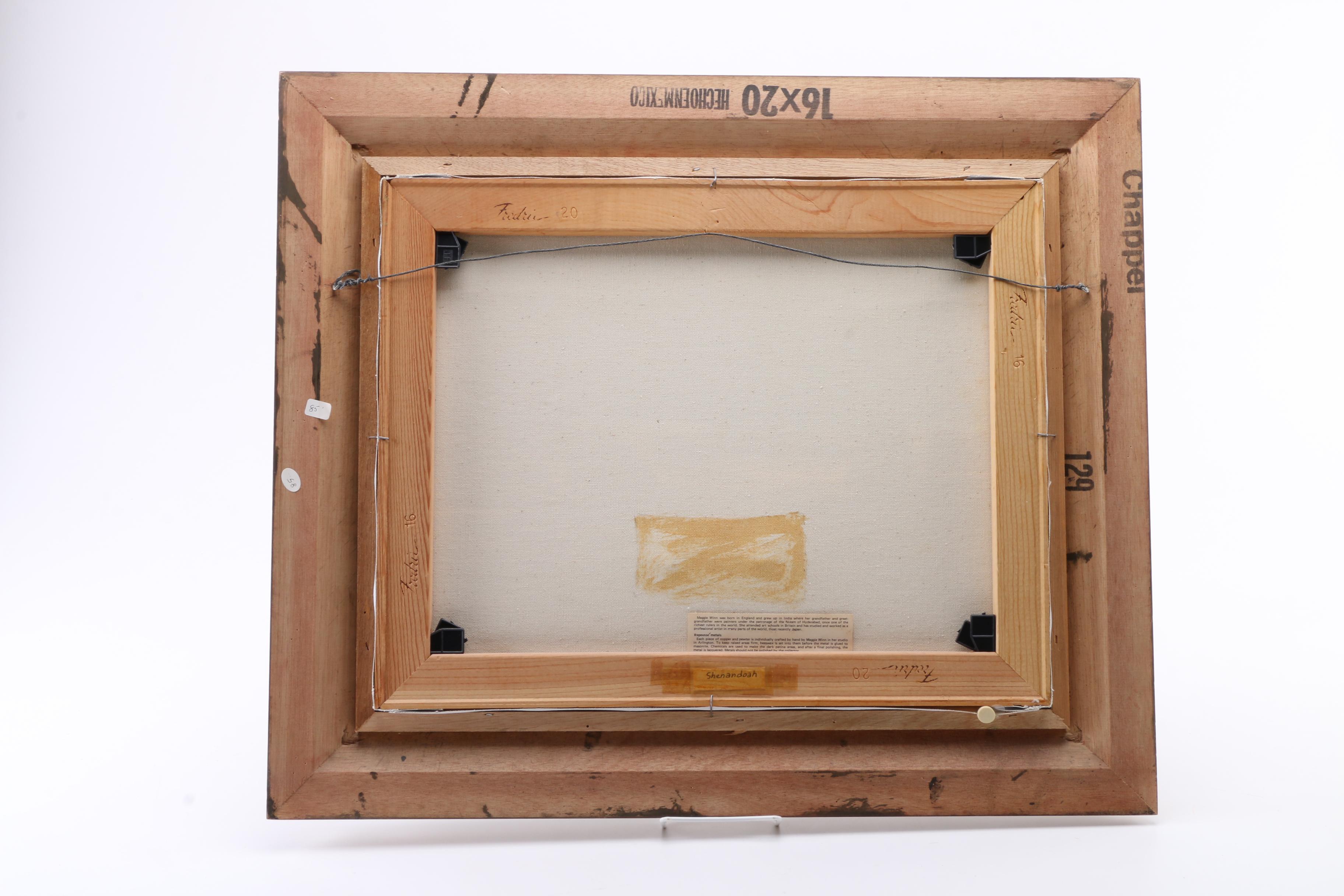 Maggie Winn Oil Painting on Canvas "Shenandoah"