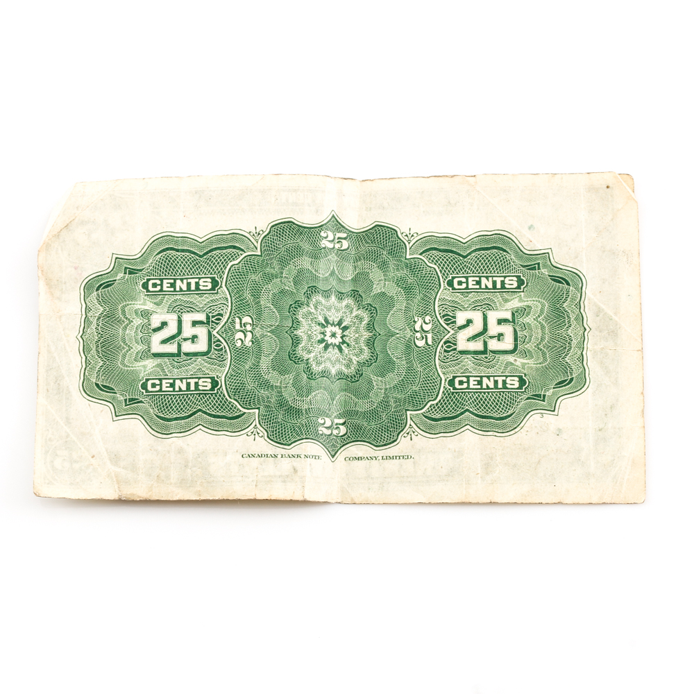 Group of Vintage Canadian Coins and Currency