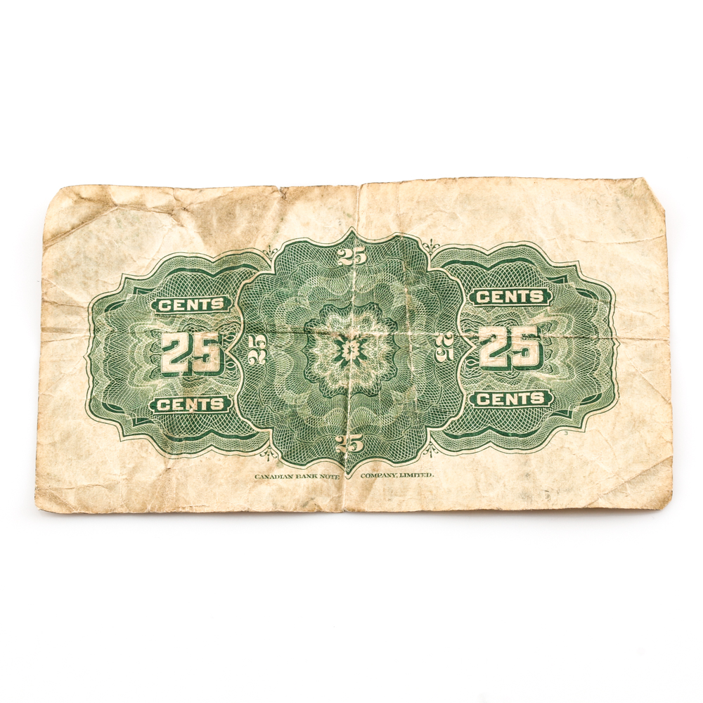 Group of Vintage Canadian Coins and Currency