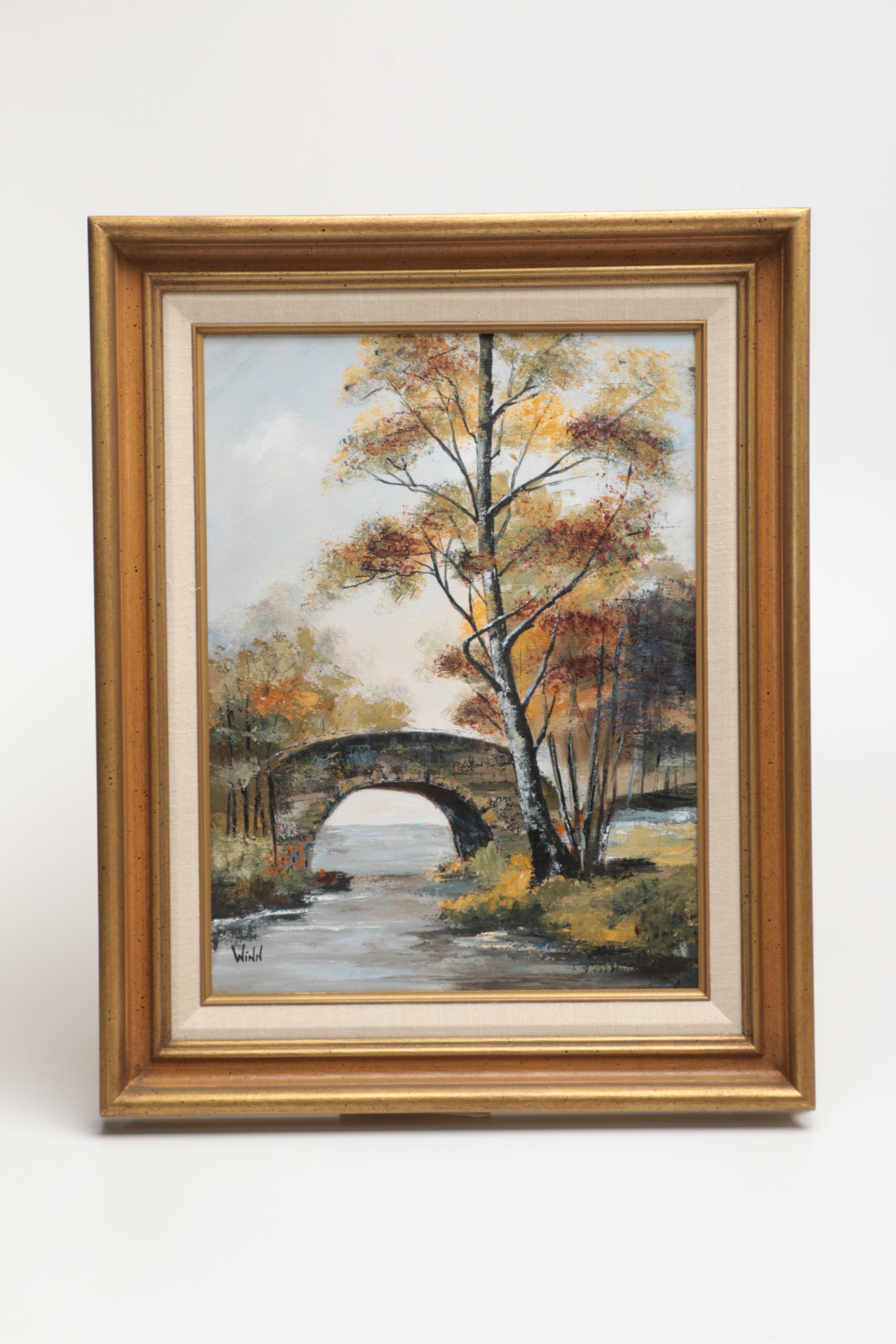 Maggie Winn Oil Paintings on Canvas of Idylic Rural Landscapes