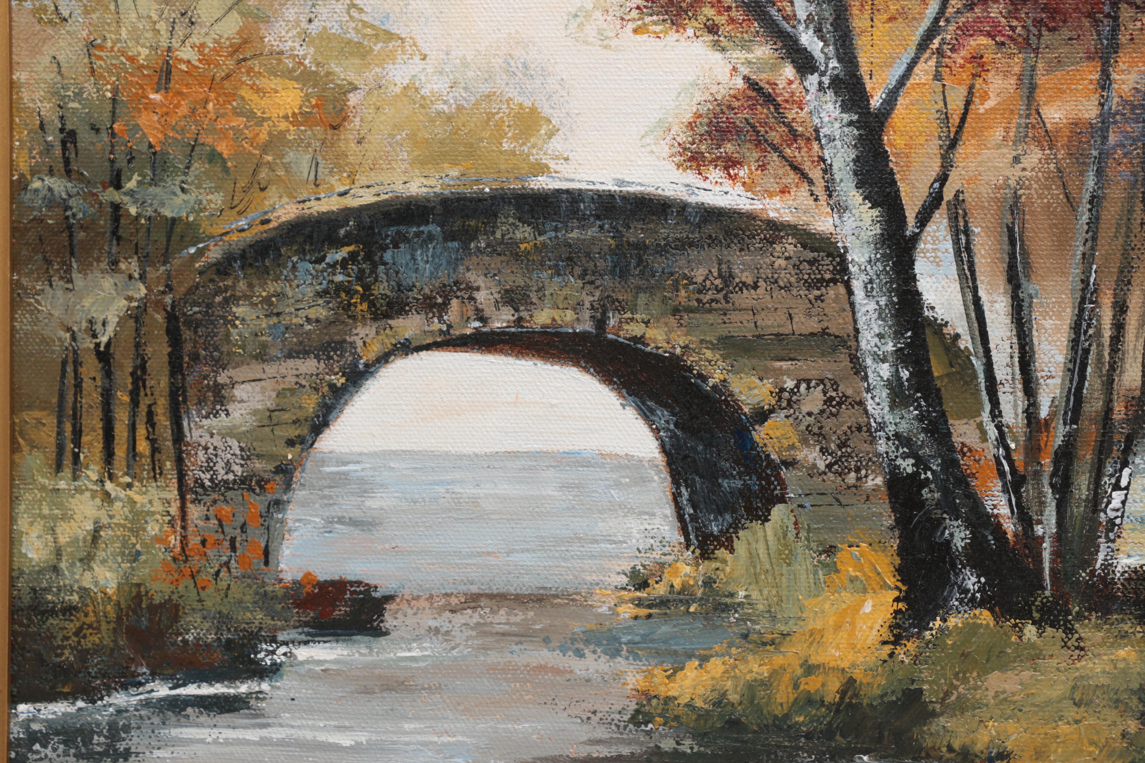 Maggie Winn Oil Paintings on Canvas of Idylic Rural Landscapes