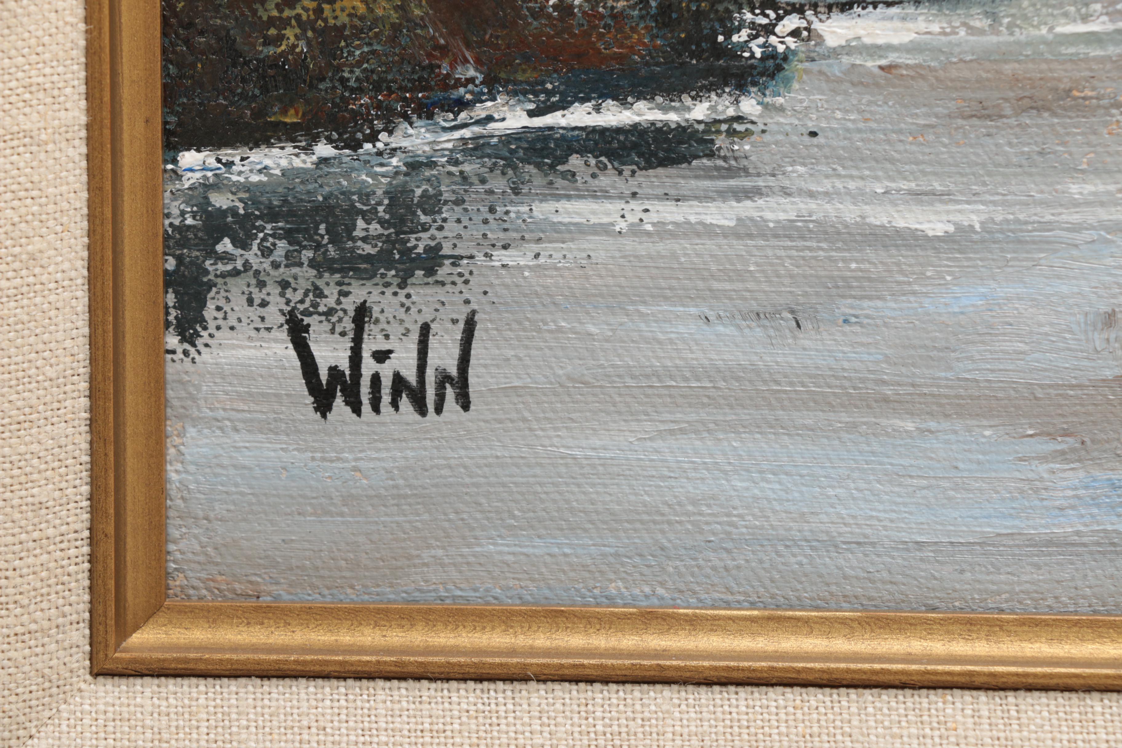 Maggie Winn Oil Paintings on Canvas of Idylic Rural Landscapes