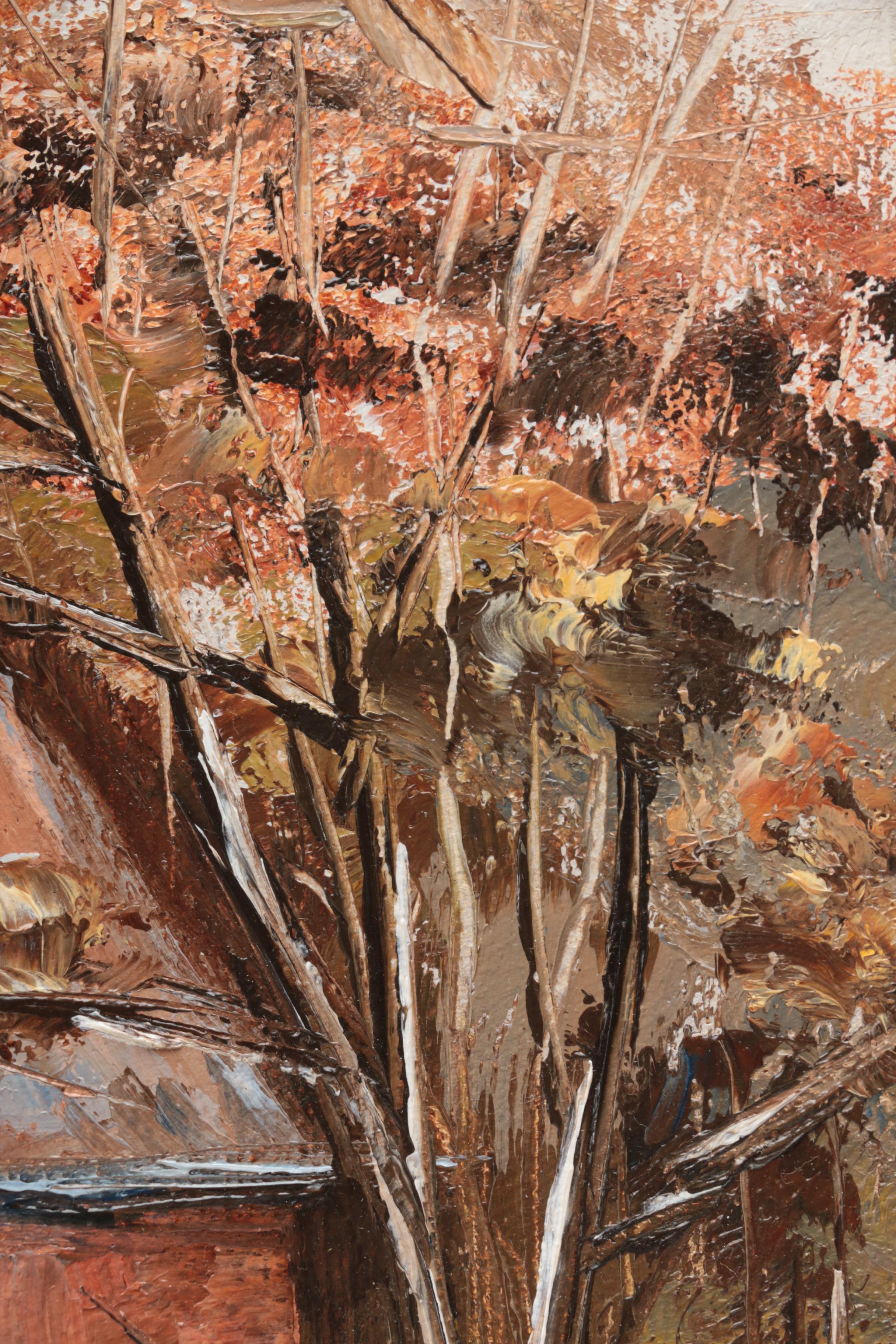 Maggie Winn Oil Paintings on Canvas of Idylic Rural Landscapes