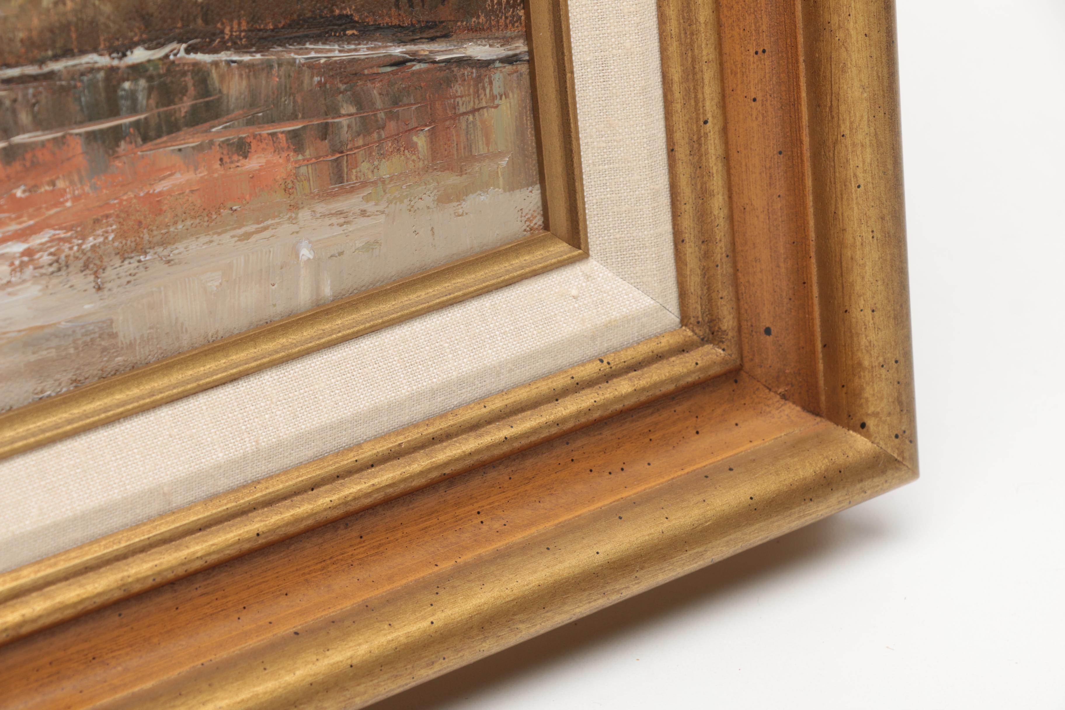 Maggie Winn Oil Paintings on Canvas of Idylic Rural Landscapes