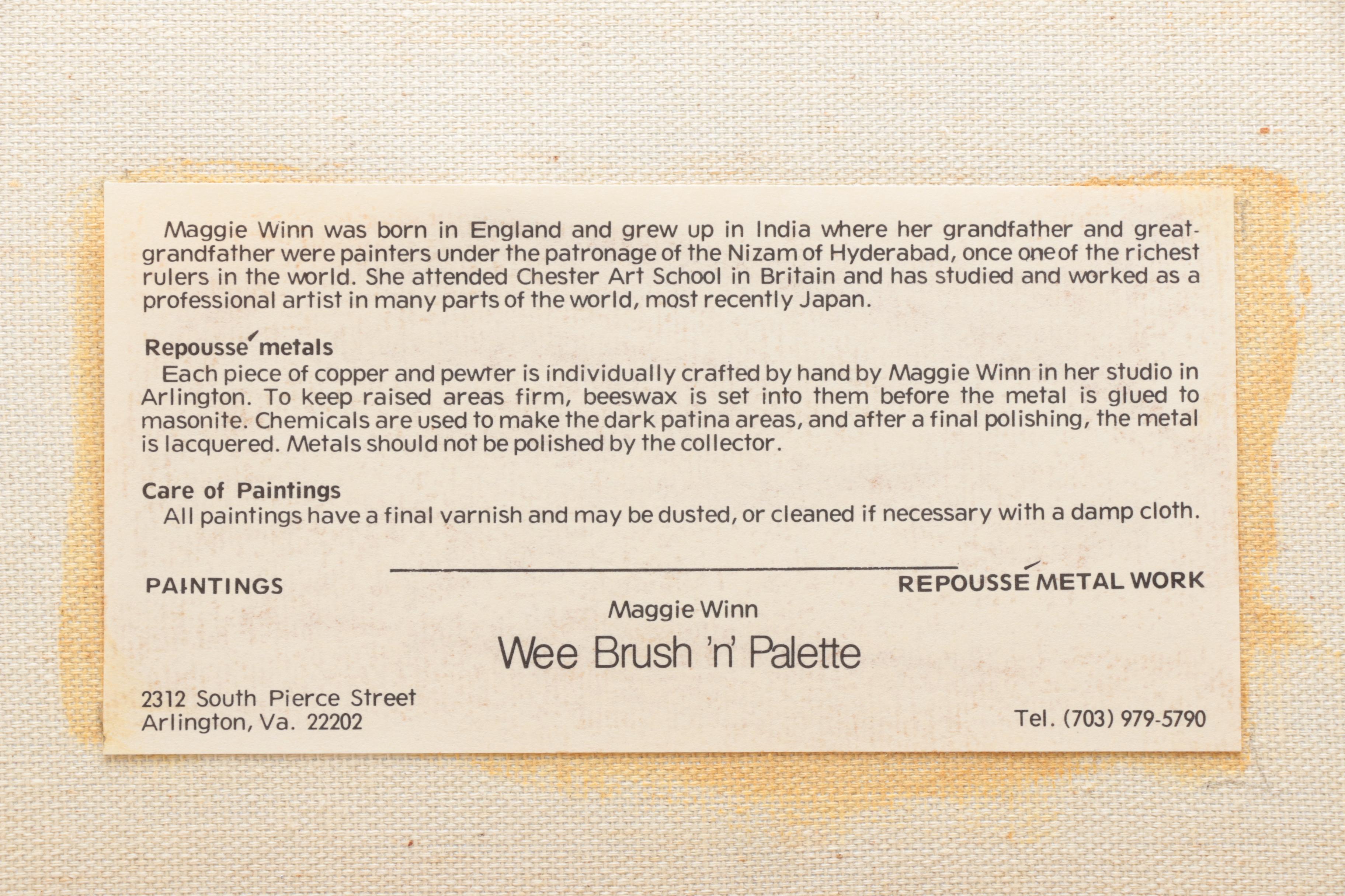 Maggie Winn Oil Paintings on Canvas of Idylic Rural Landscapes