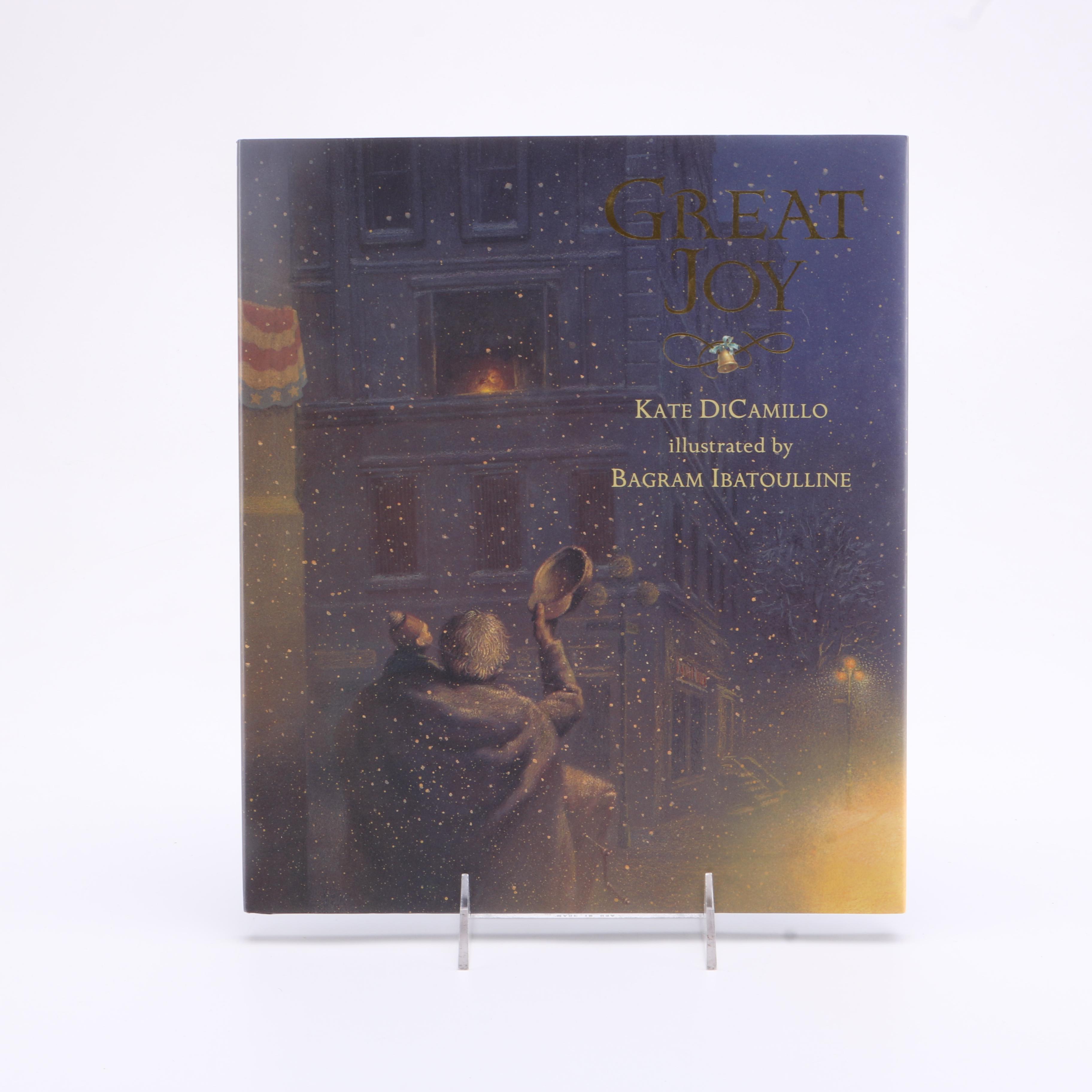 2007 Signed First Edition "Great Joy" by Kate DiCamillo