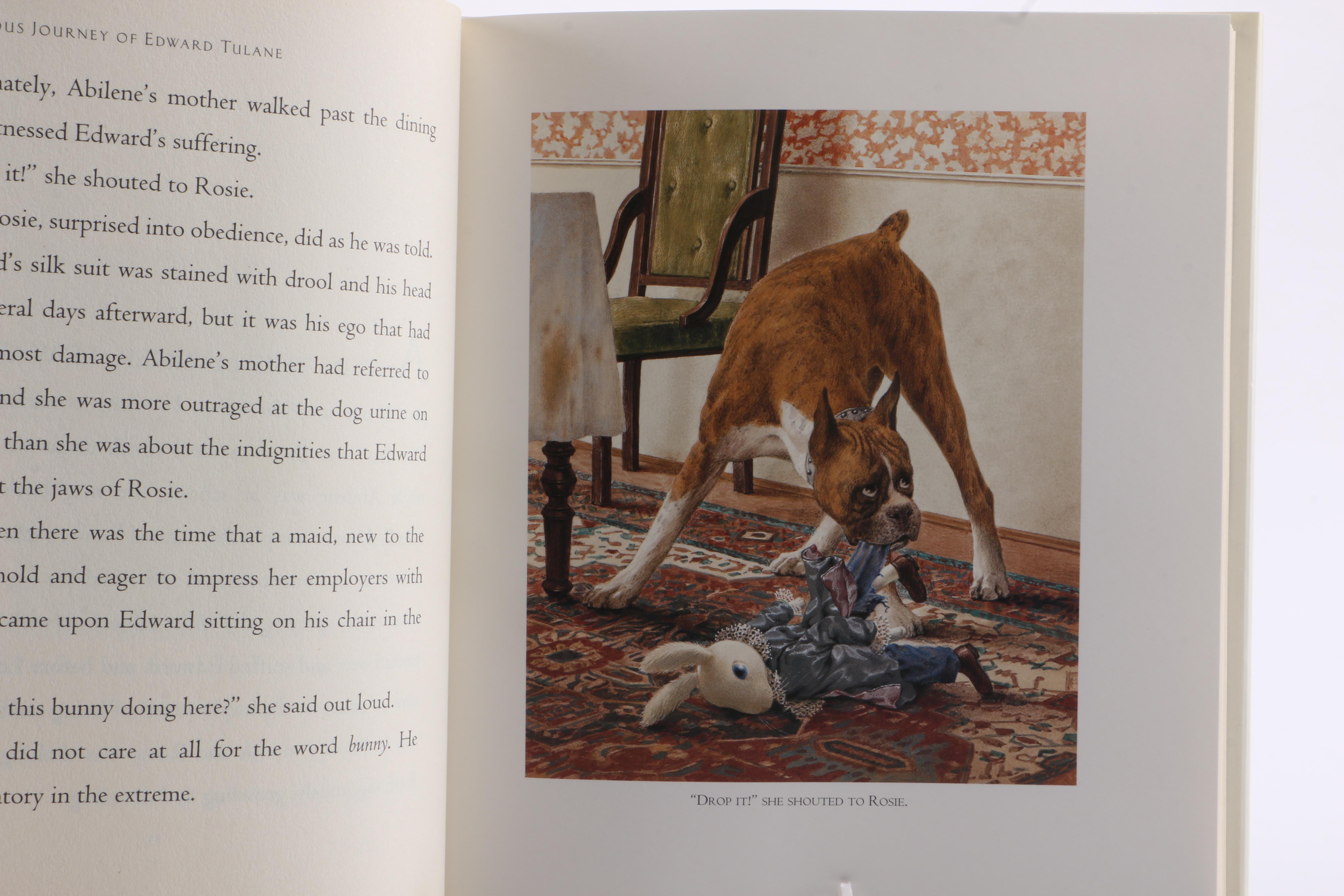 Signed Second Printing "The Miraculous Journey of Edward Tulane" by Kate DiCamillo