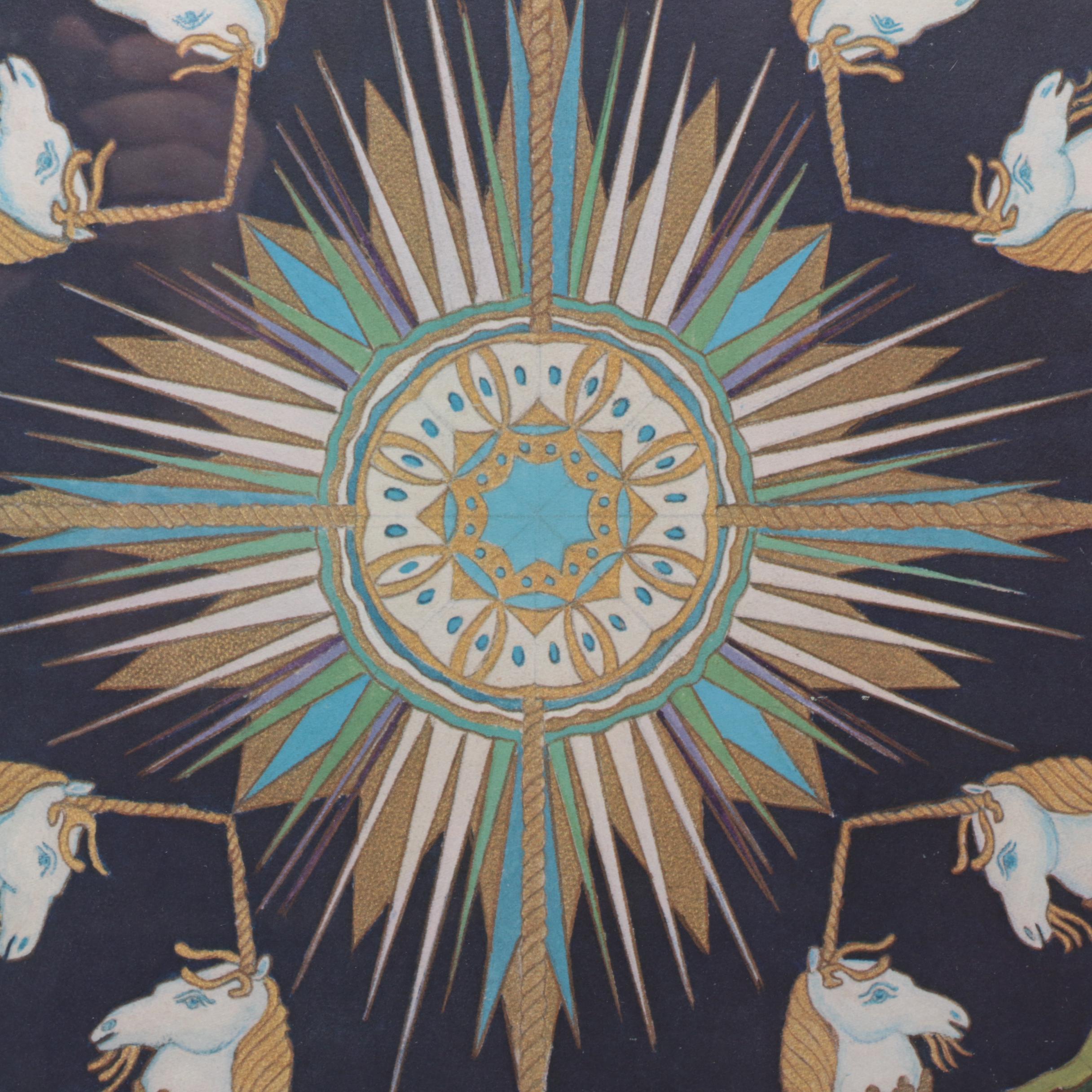 Holler Offset Lithograph on Paper "Sortilege"