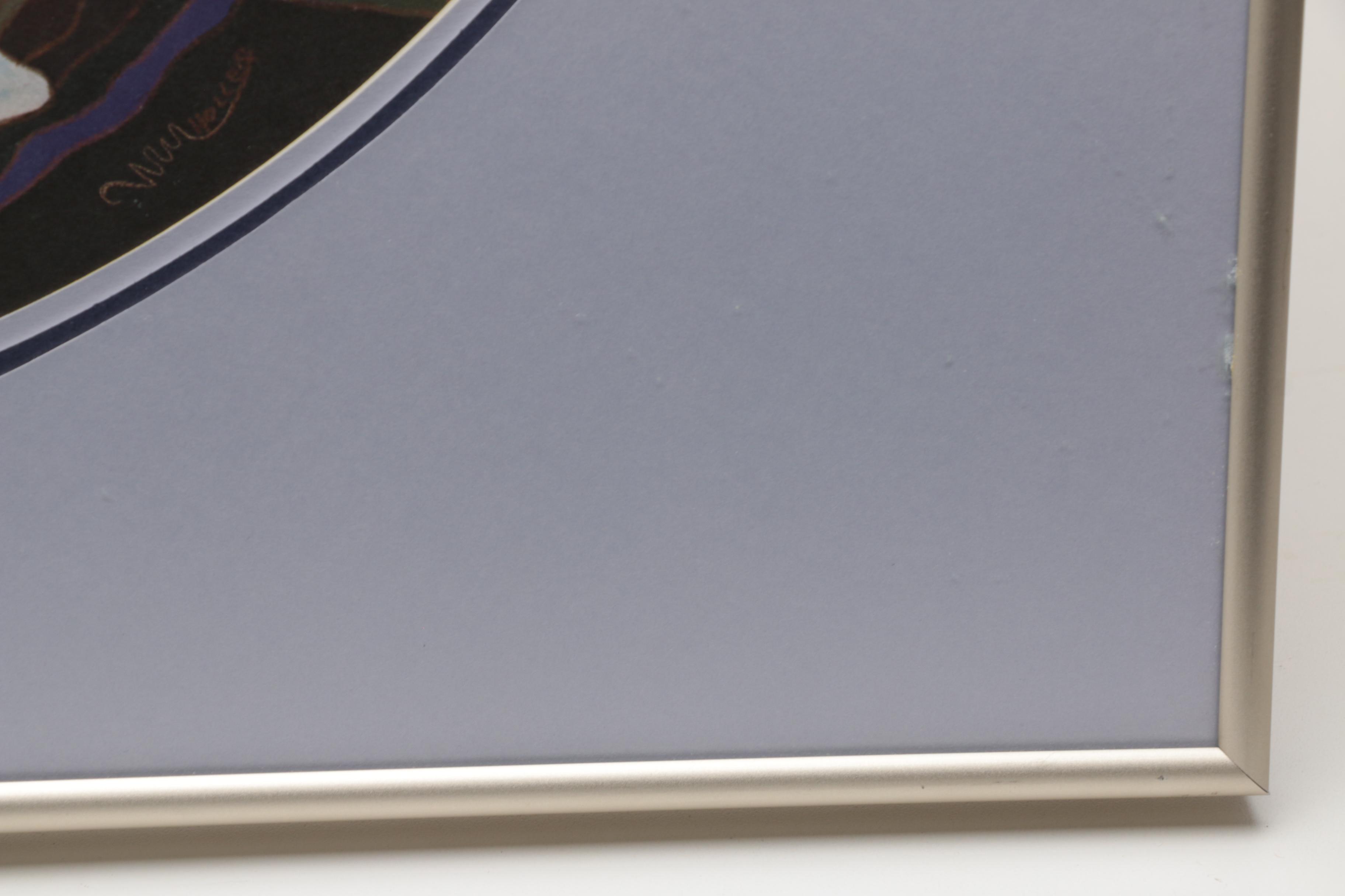 Holler Offset Lithograph on Paper "Sortilege"