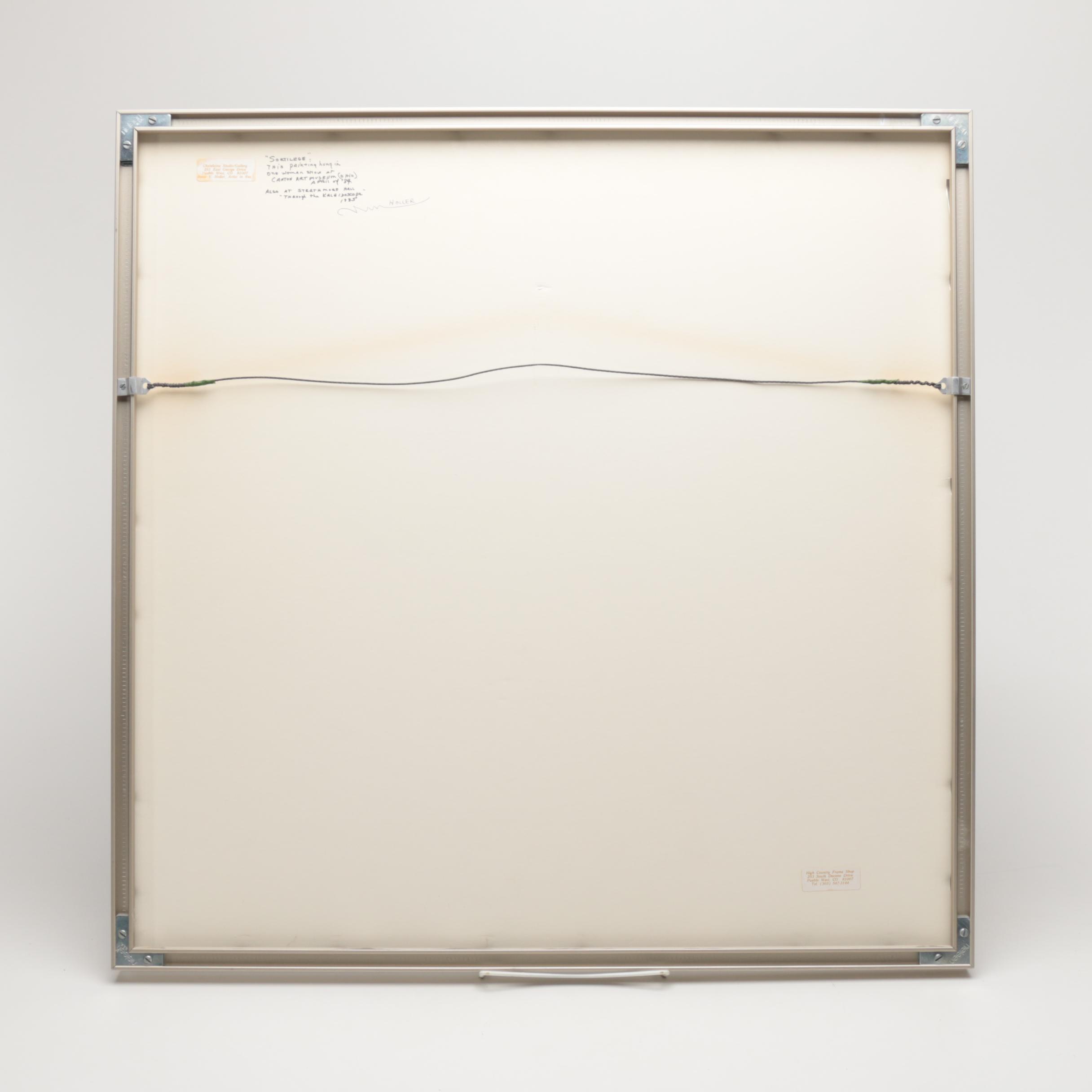 Holler Offset Lithograph on Paper "Sortilege"