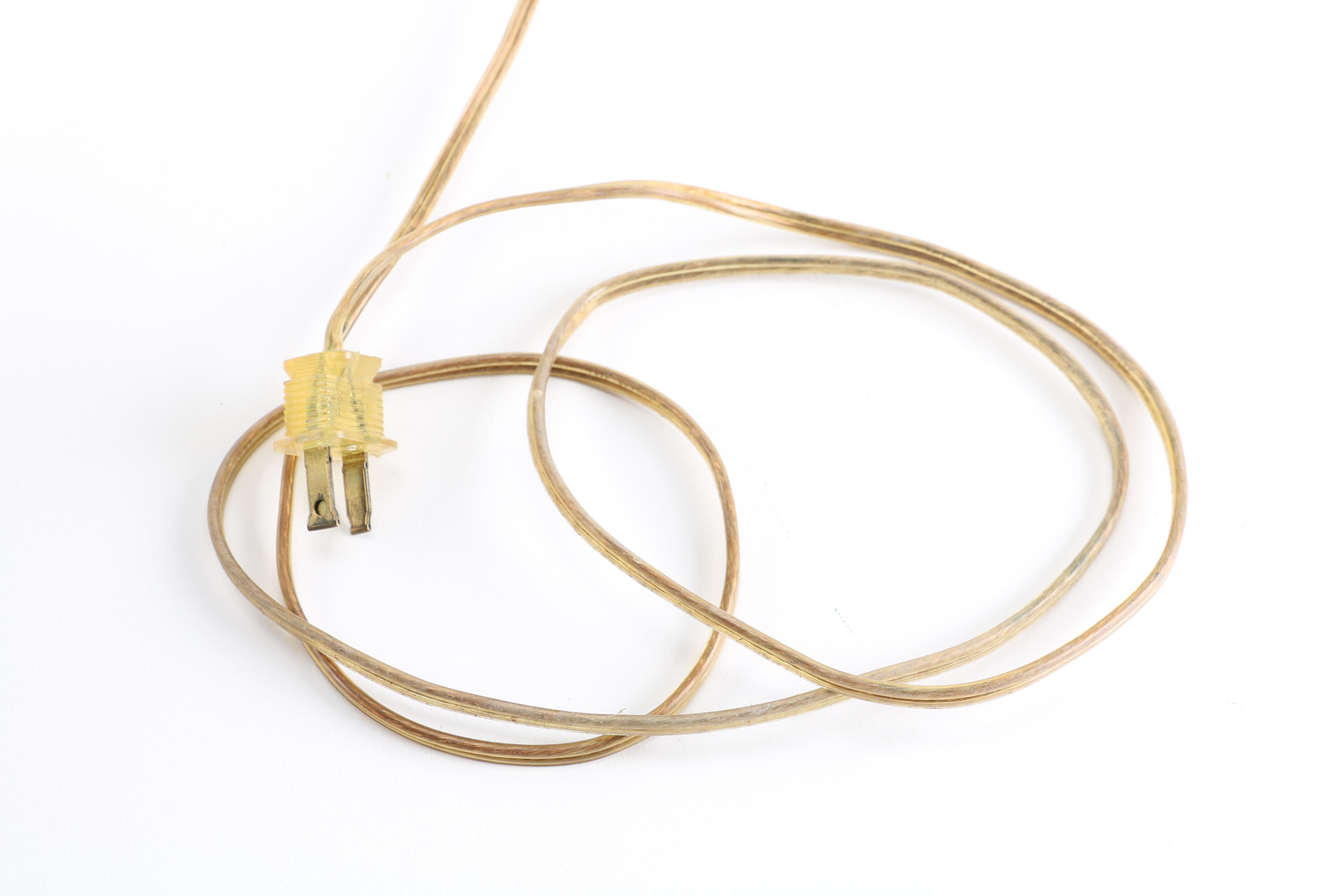 Vintage Tole Table Lamp