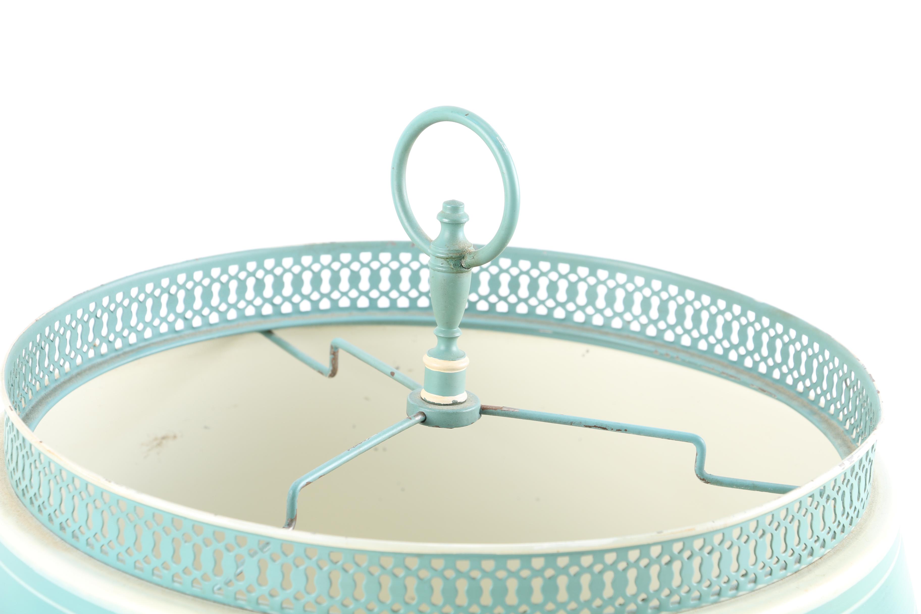 Vintage Tole Table Lamp