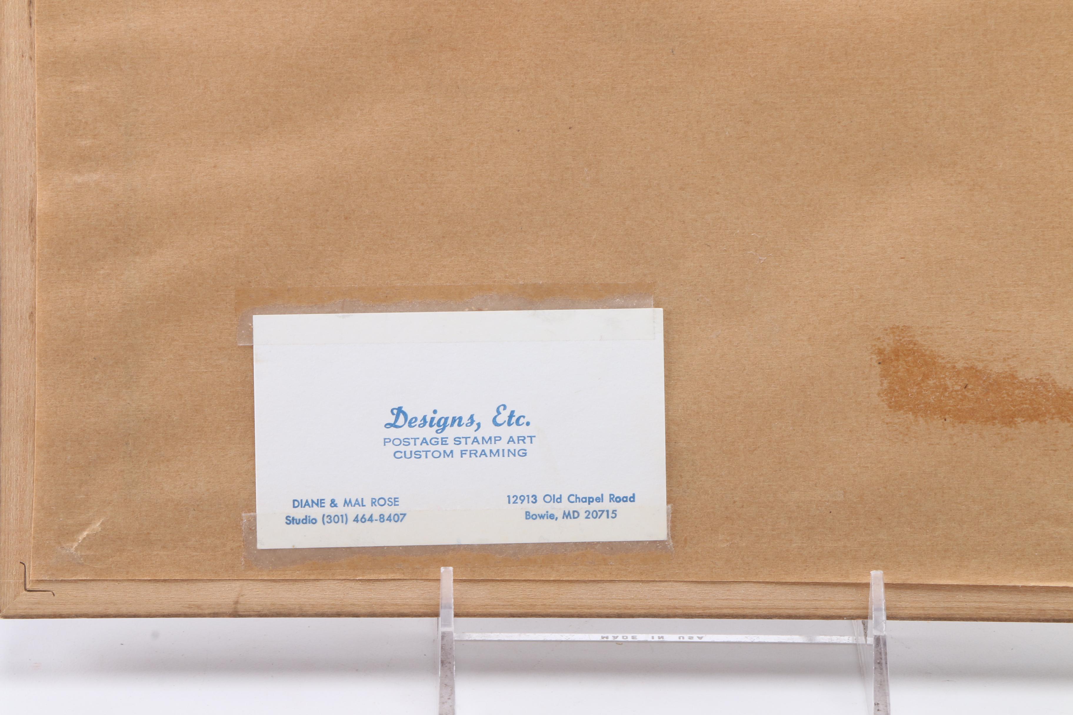 Pair of Offset Lithographs on Paper of Patterned Vases