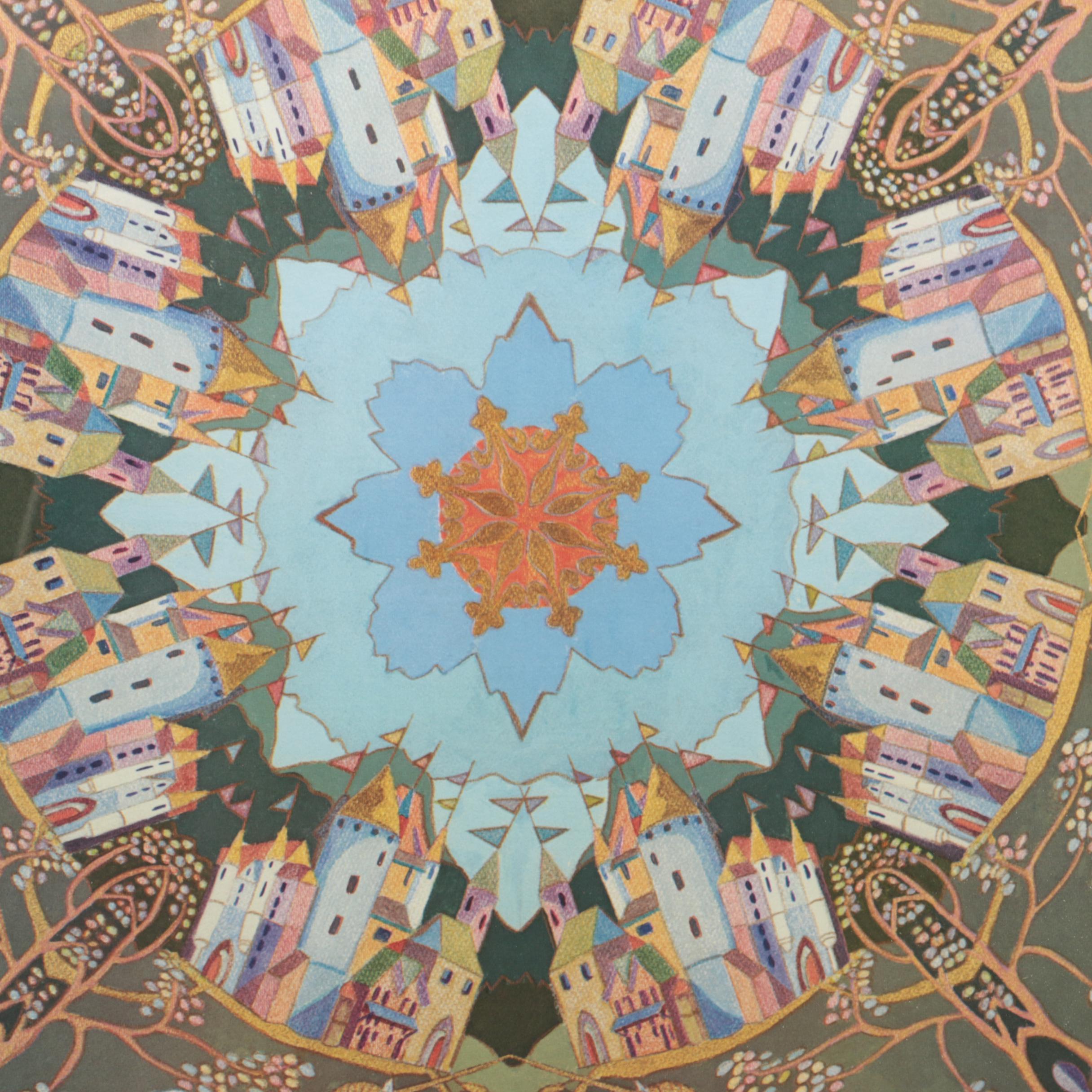 Holler Limited Edition Offset Lithograph After Painting "Enchantment"