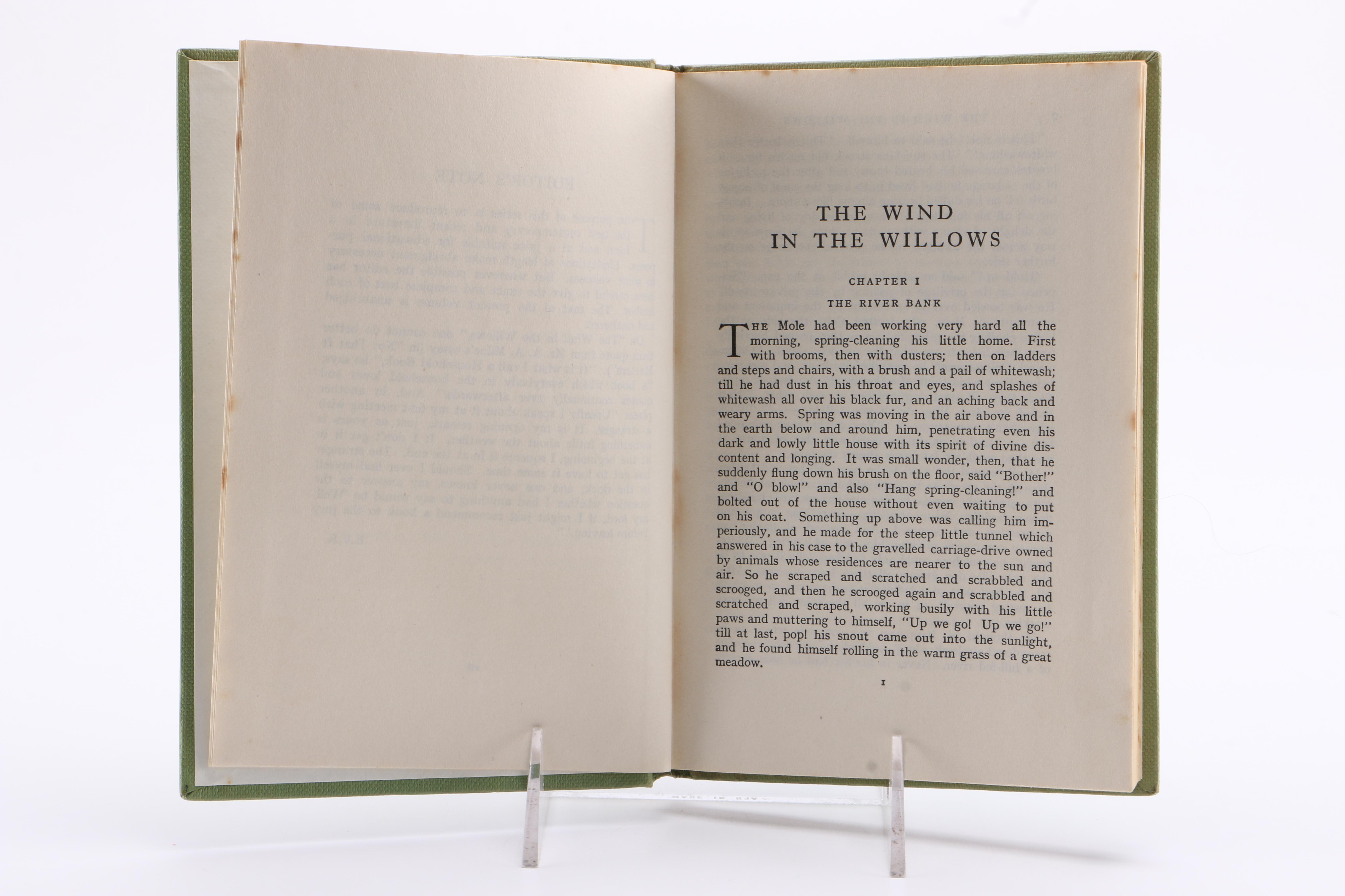 1957 UK Edition "The Wind in the Willows" by Kenneth Grahame
