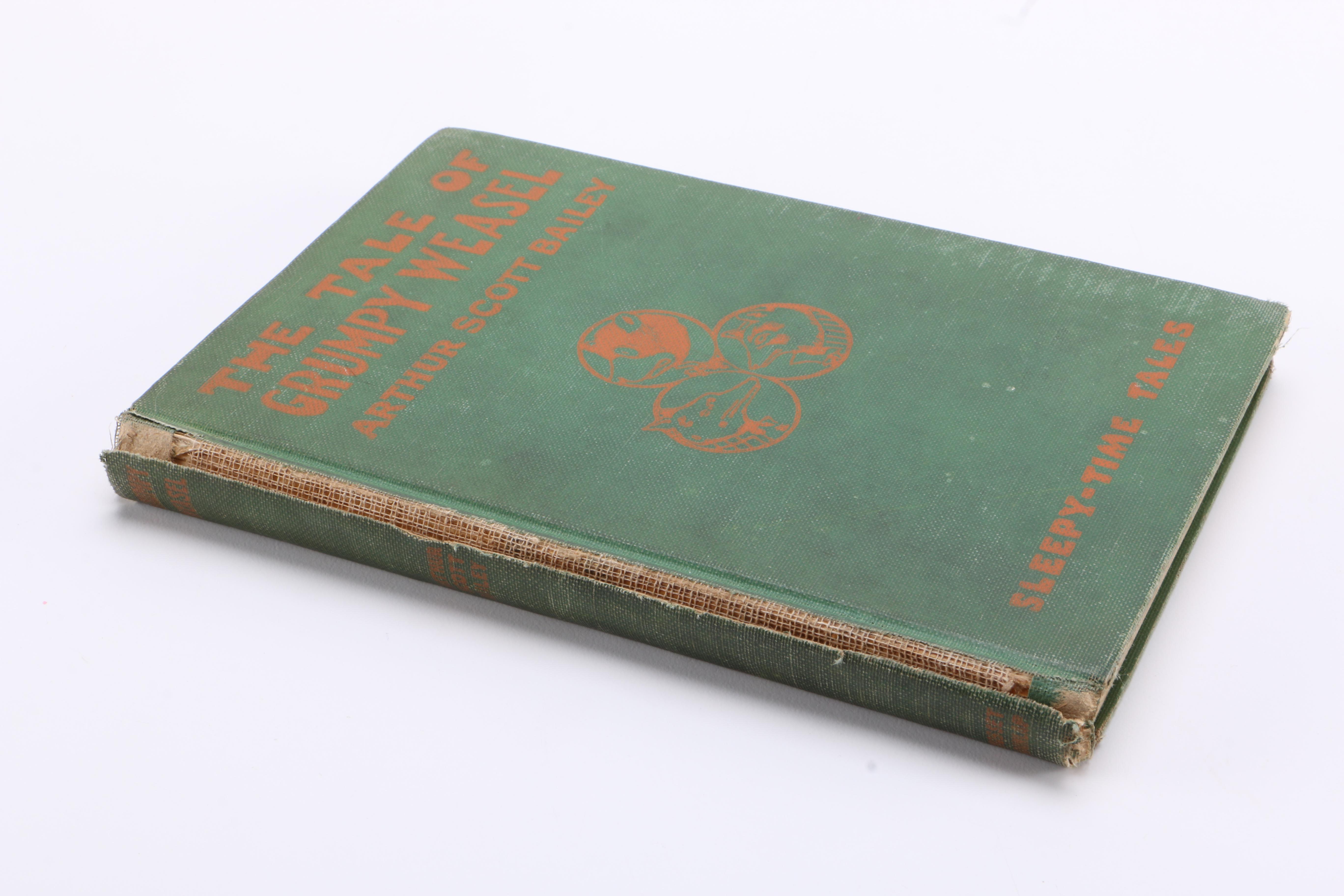 1920 "The Tale of Grumpy Weasel" by Arthur Scott Bailey