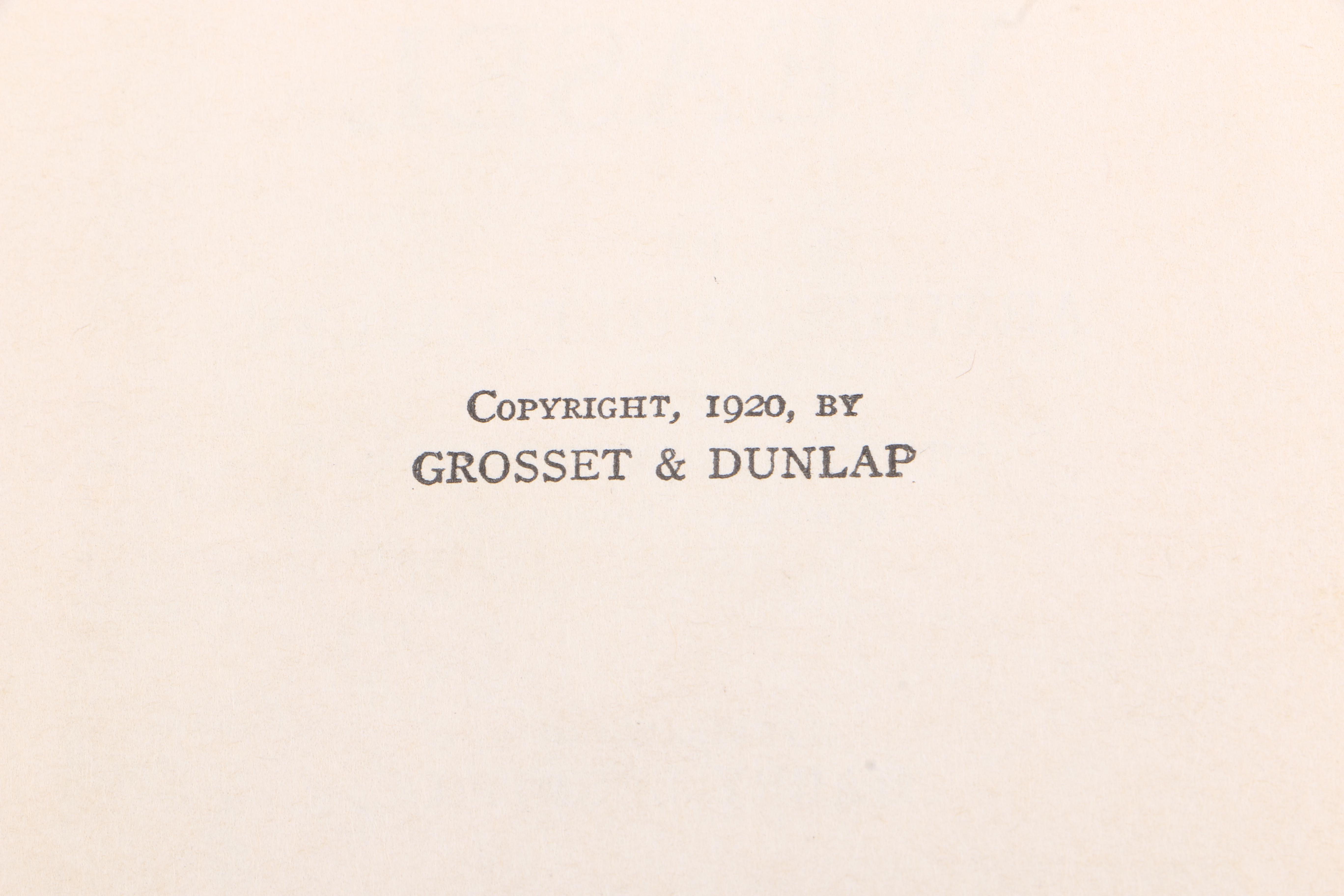 1920 "The Tale of Grumpy Weasel" by Arthur Scott Bailey