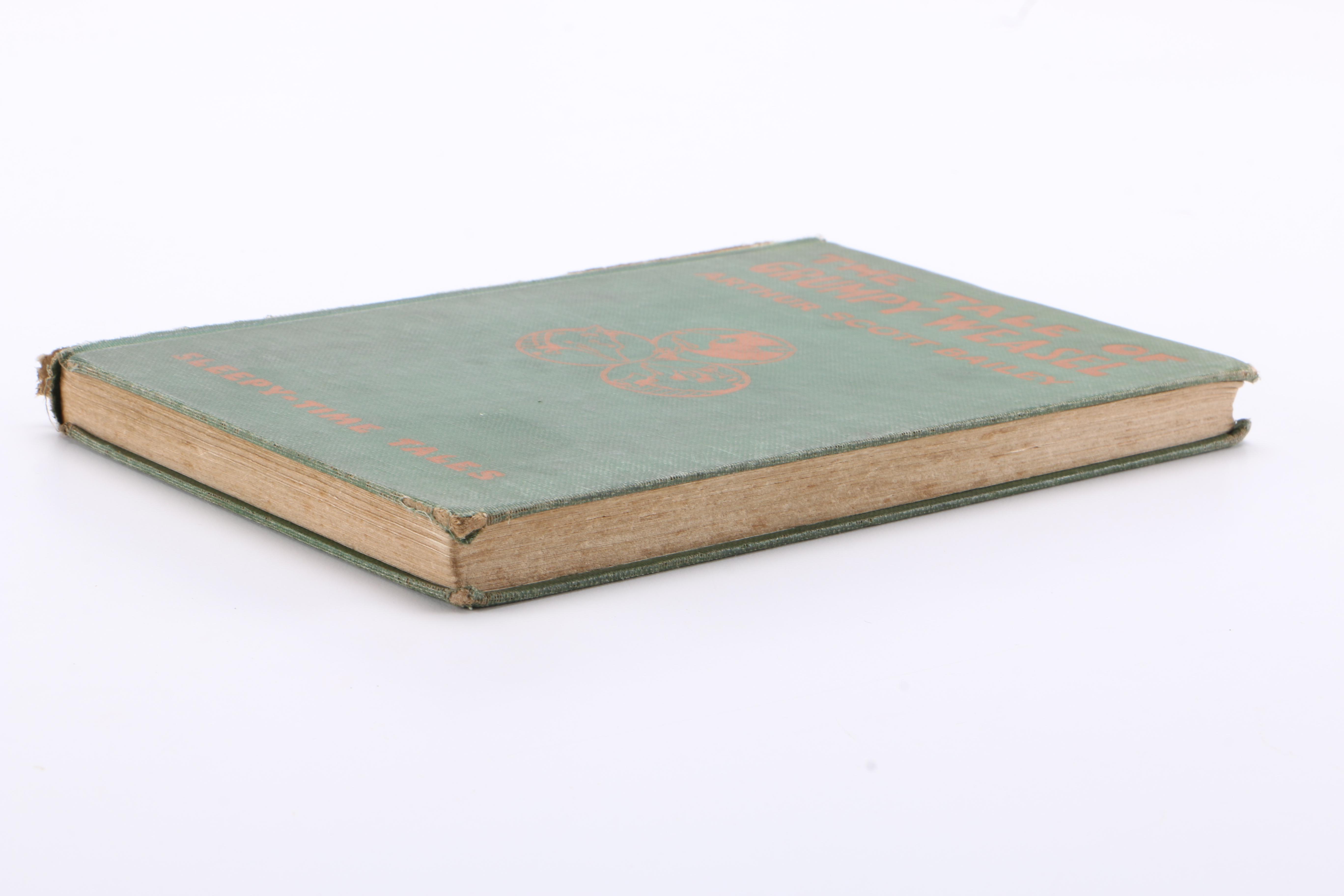 1920 "The Tale of Grumpy Weasel" by Arthur Scott Bailey