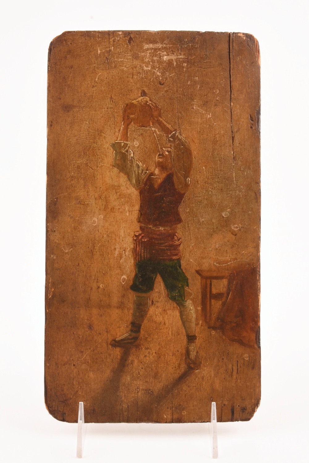 Two Dutch Oil on Board Paintings