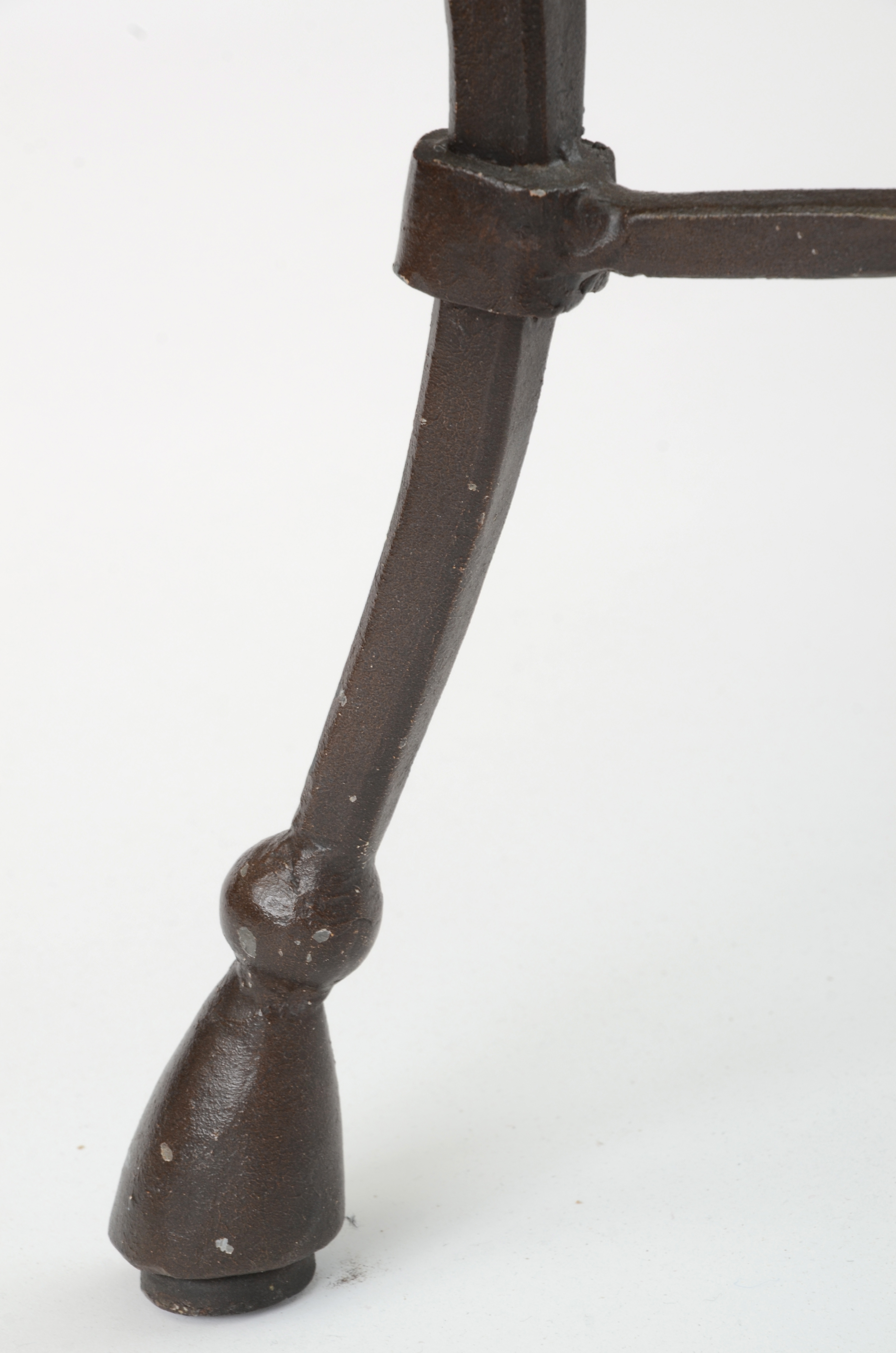 Oval Wrought Iron Coffee Table