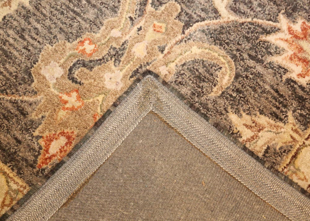 Large Tufted Tabriz Style Area Rug