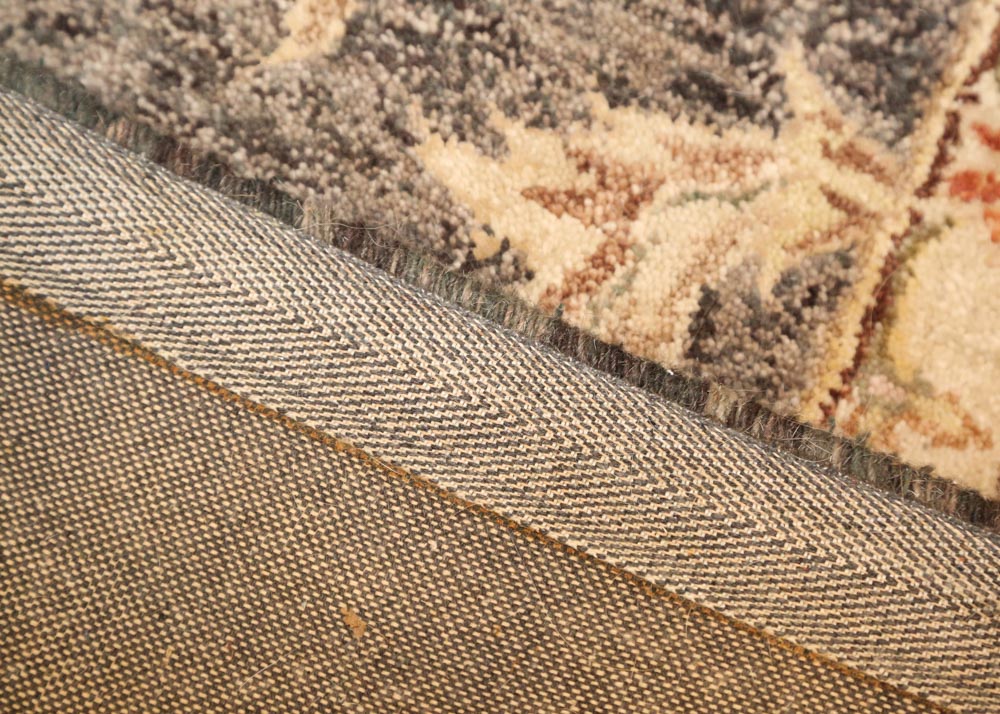 Large Tufted Tabriz Style Area Rug