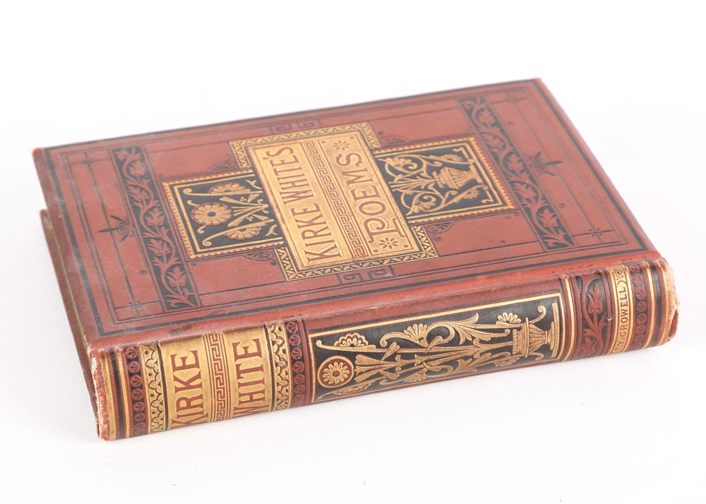 1881 "The Poetical Works and Remains of Henry Kirke White, with Life by Roberty Southey"