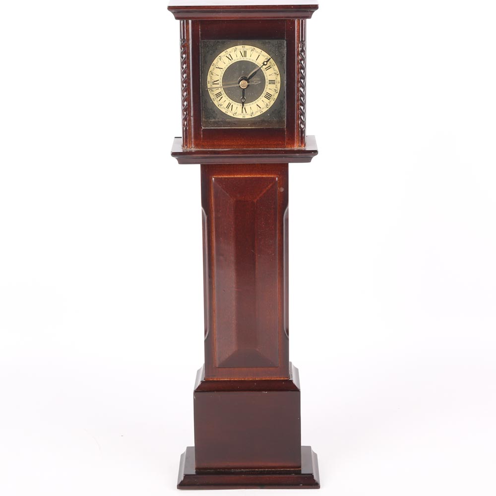 The Bombay Company Miniature Decorative Grandfather Clock