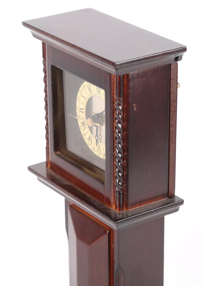 The Bombay Company Miniature Decorative Grandfather Clock