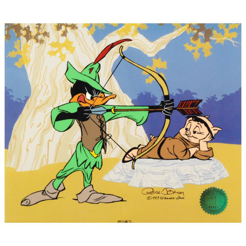 Chuck Jones Limited Edition Animation Cel "Robin Hood: Bow & Error"