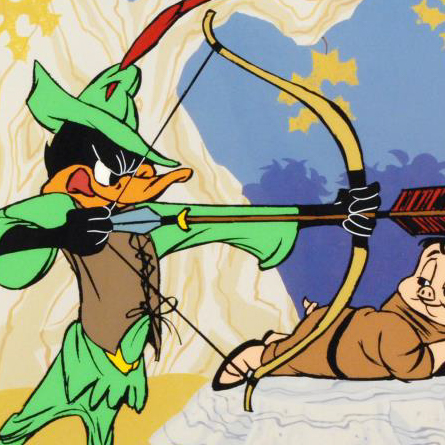 Chuck Jones Limited Edition Animation Cel "Robin Hood: Bow & Error"
