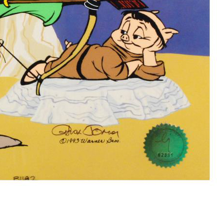 Chuck Jones Limited Edition Animation Cel "Robin Hood: Bow & Error"