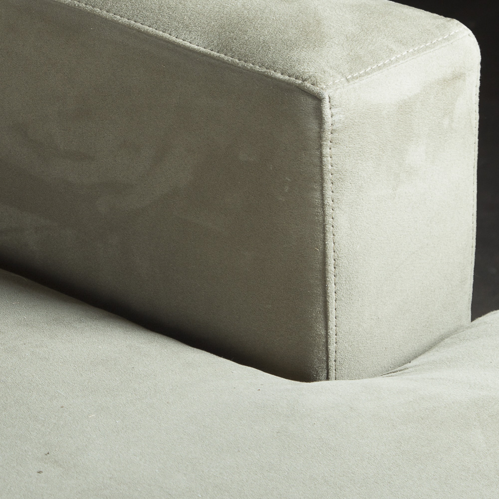 Crate & Barrel Chair and a Half Chaise Lounge