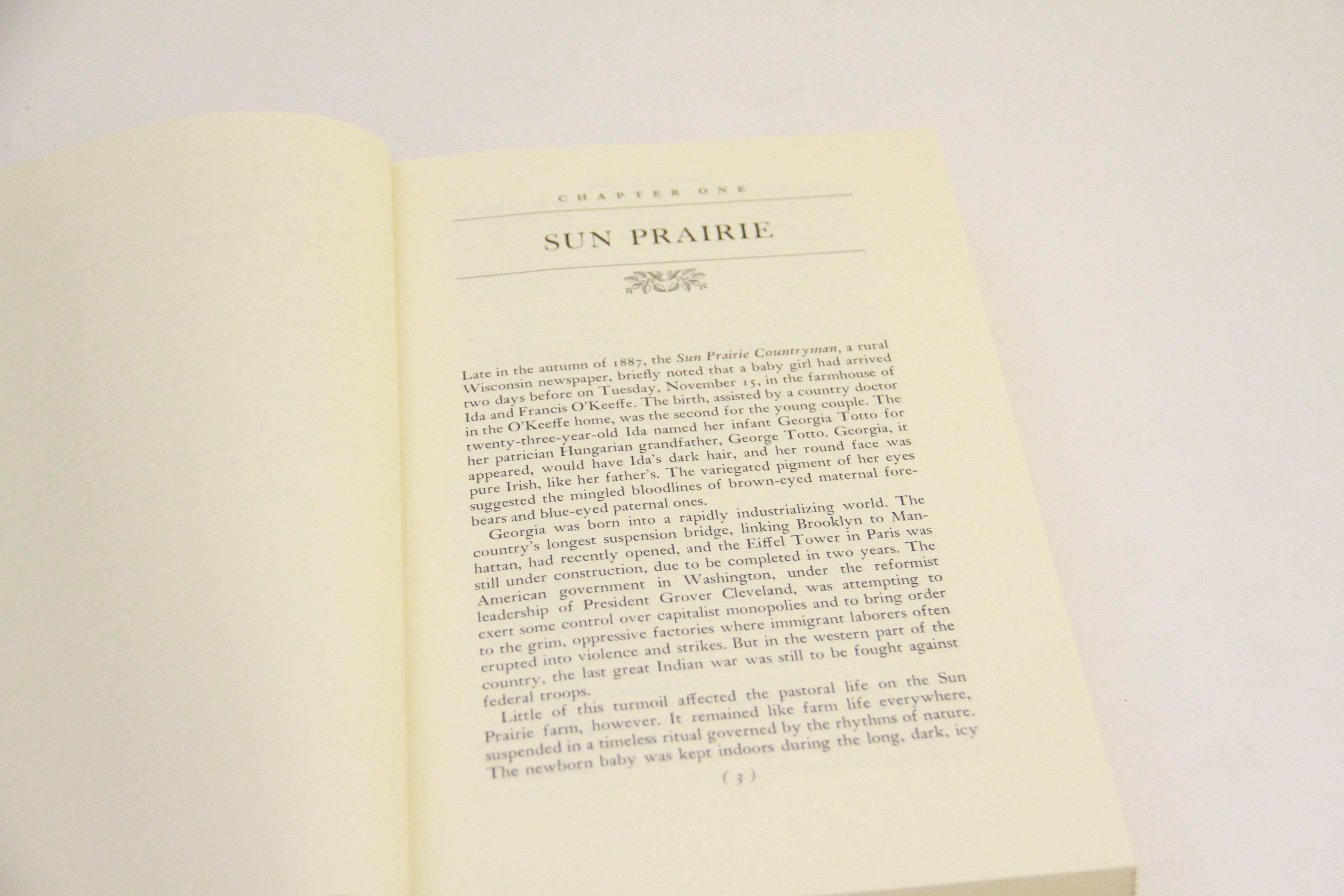 Books on Marc Chagall, Georgia O'Keefe and Other Notable Artists
