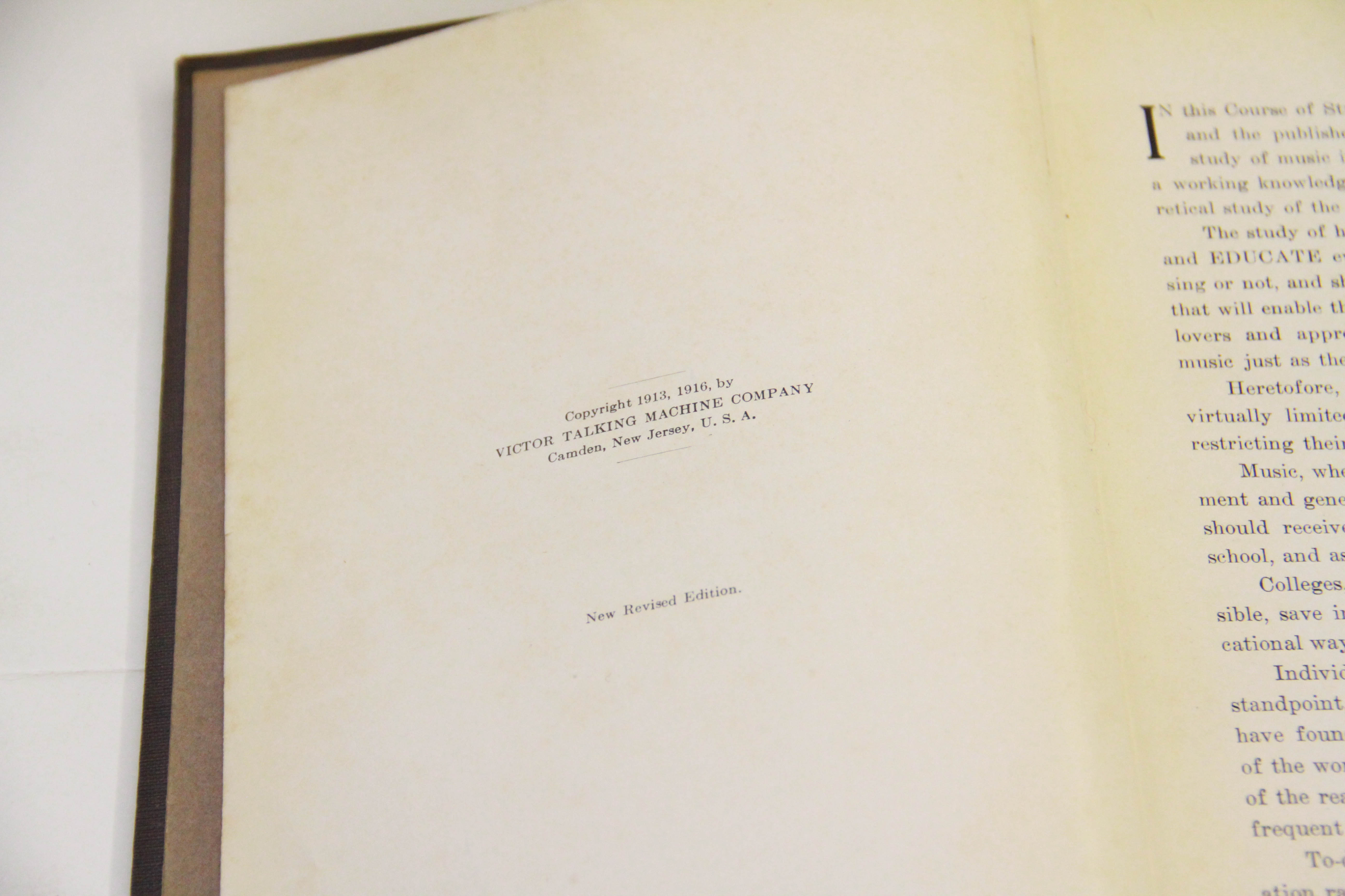 Opera Books Featuring "The Victrola Book of the Opera"