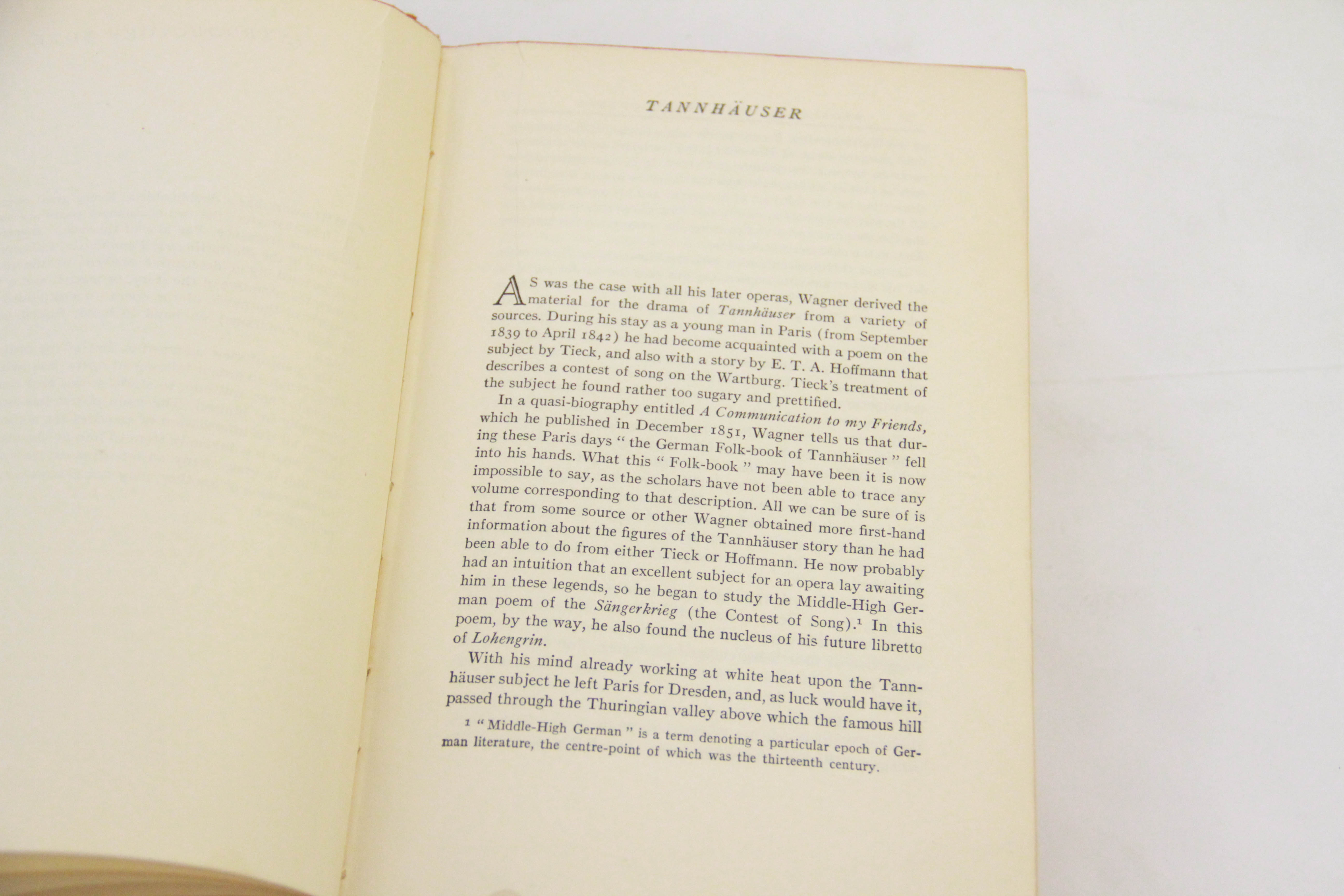 Opera Books Featuring "The Victrola Book of the Opera"