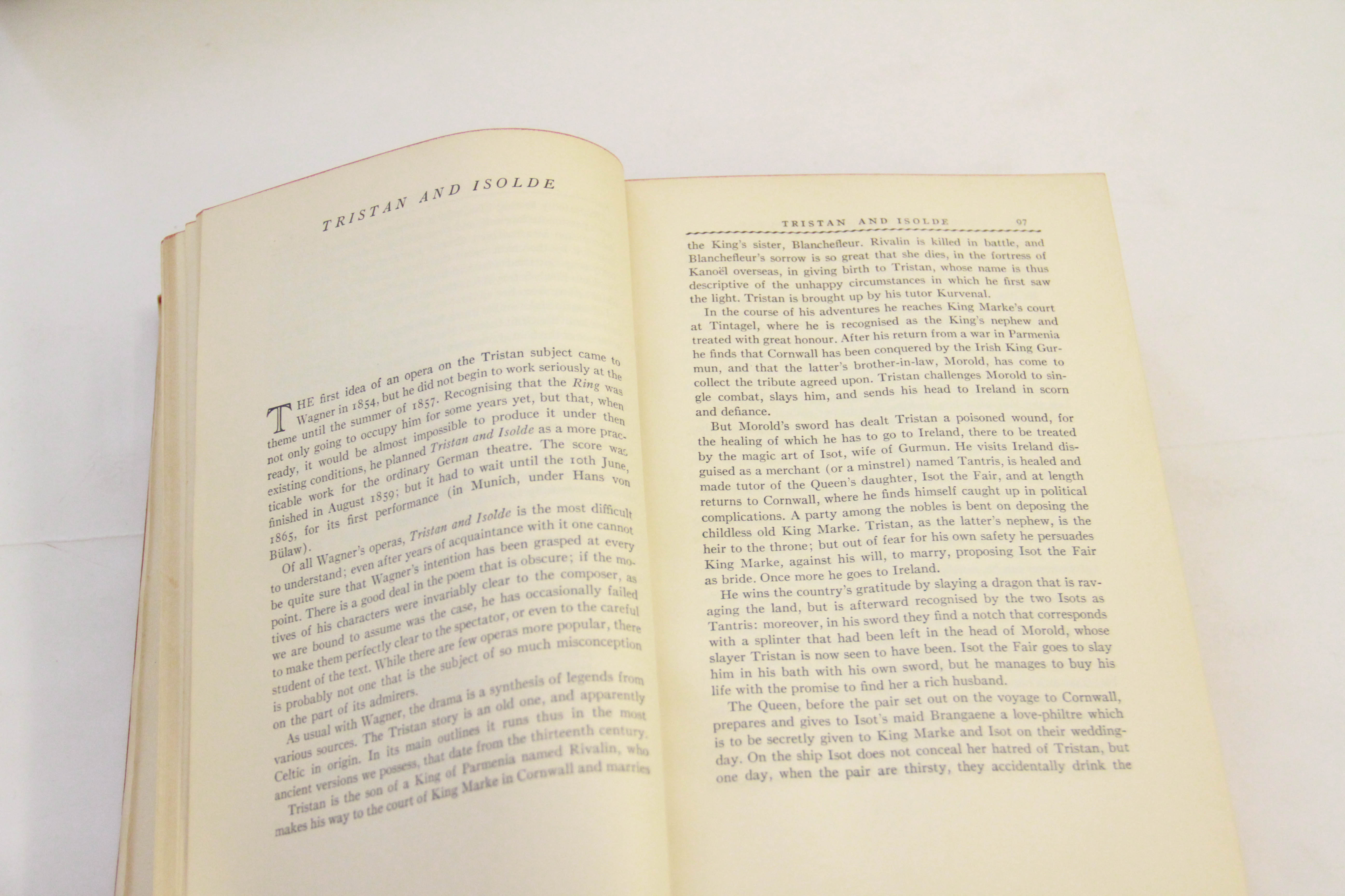 Opera Books Featuring "The Victrola Book of the Opera"